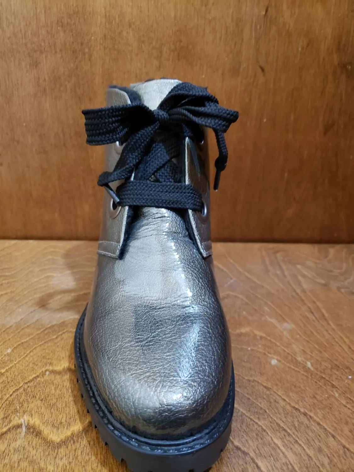 Women Index Ankle Boots In Pewter