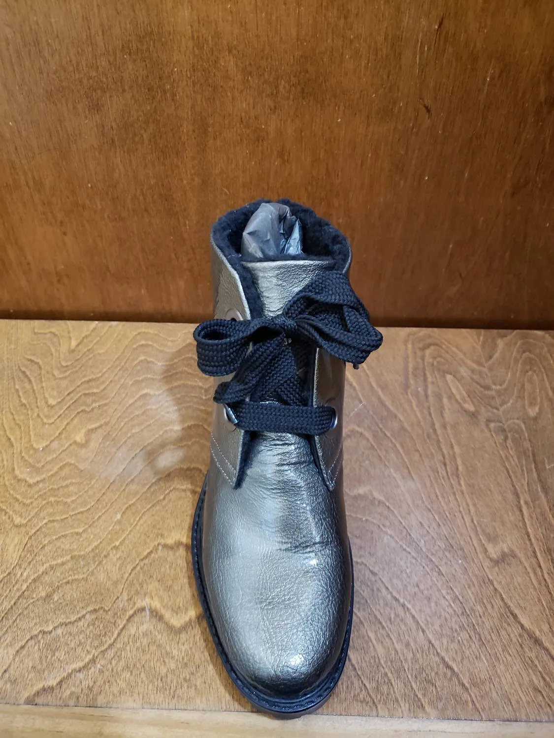 Women Index Ankle Boots In Pewter