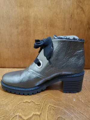 Women Index Ankle Boots In Pewter
