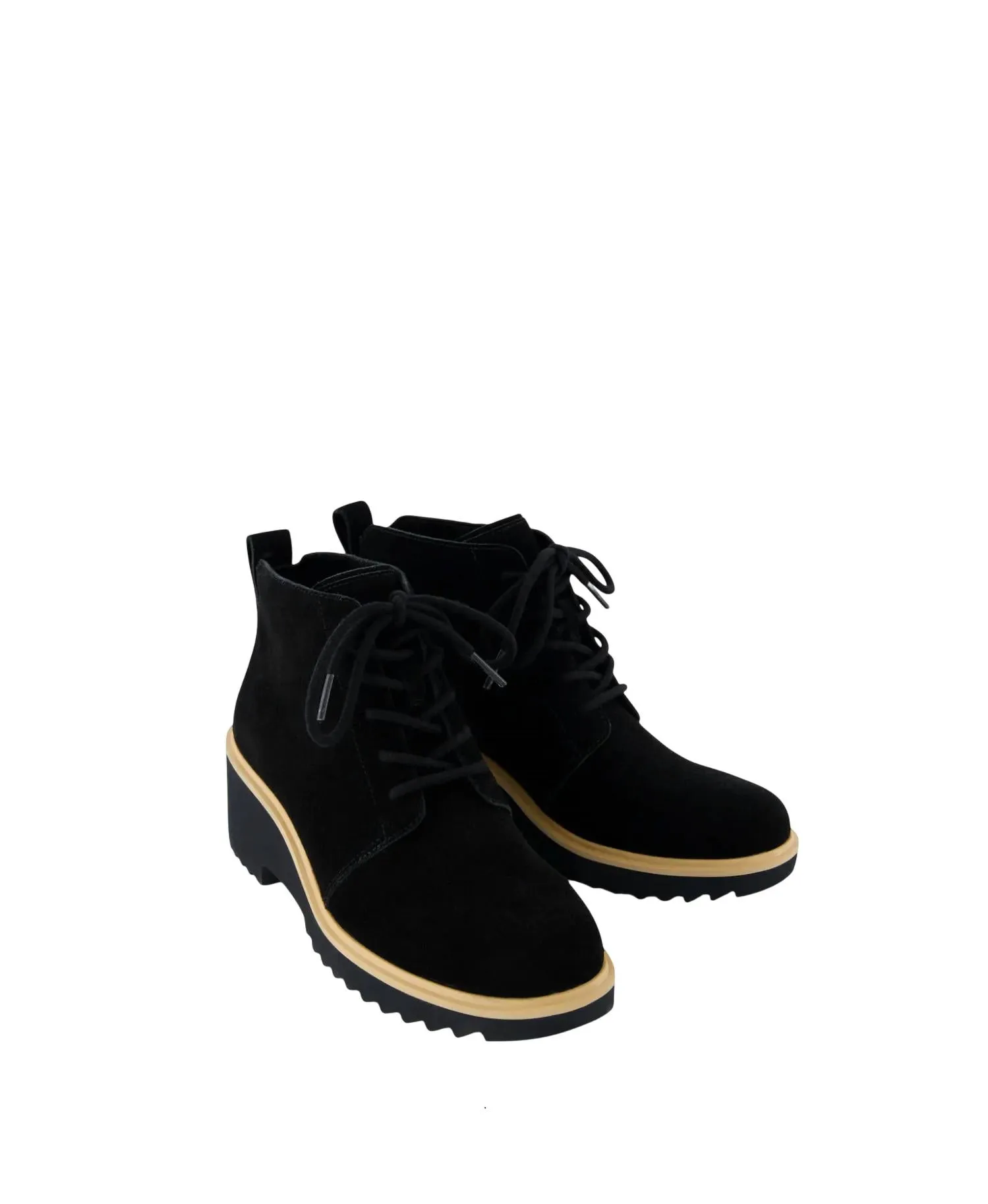 Women Maude Lace Up Boot In Black