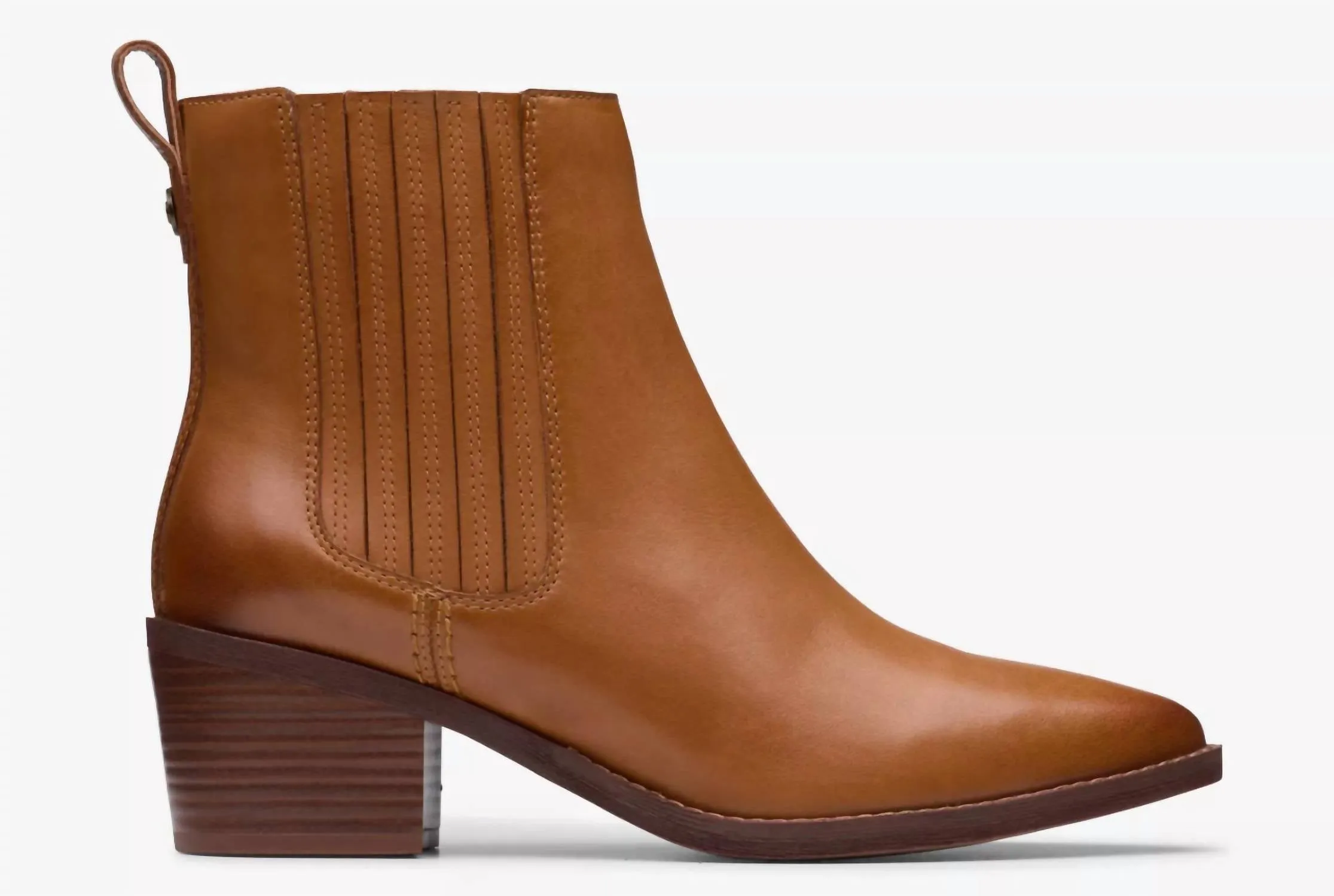 Women Morzine Top Boots In Tan Leather