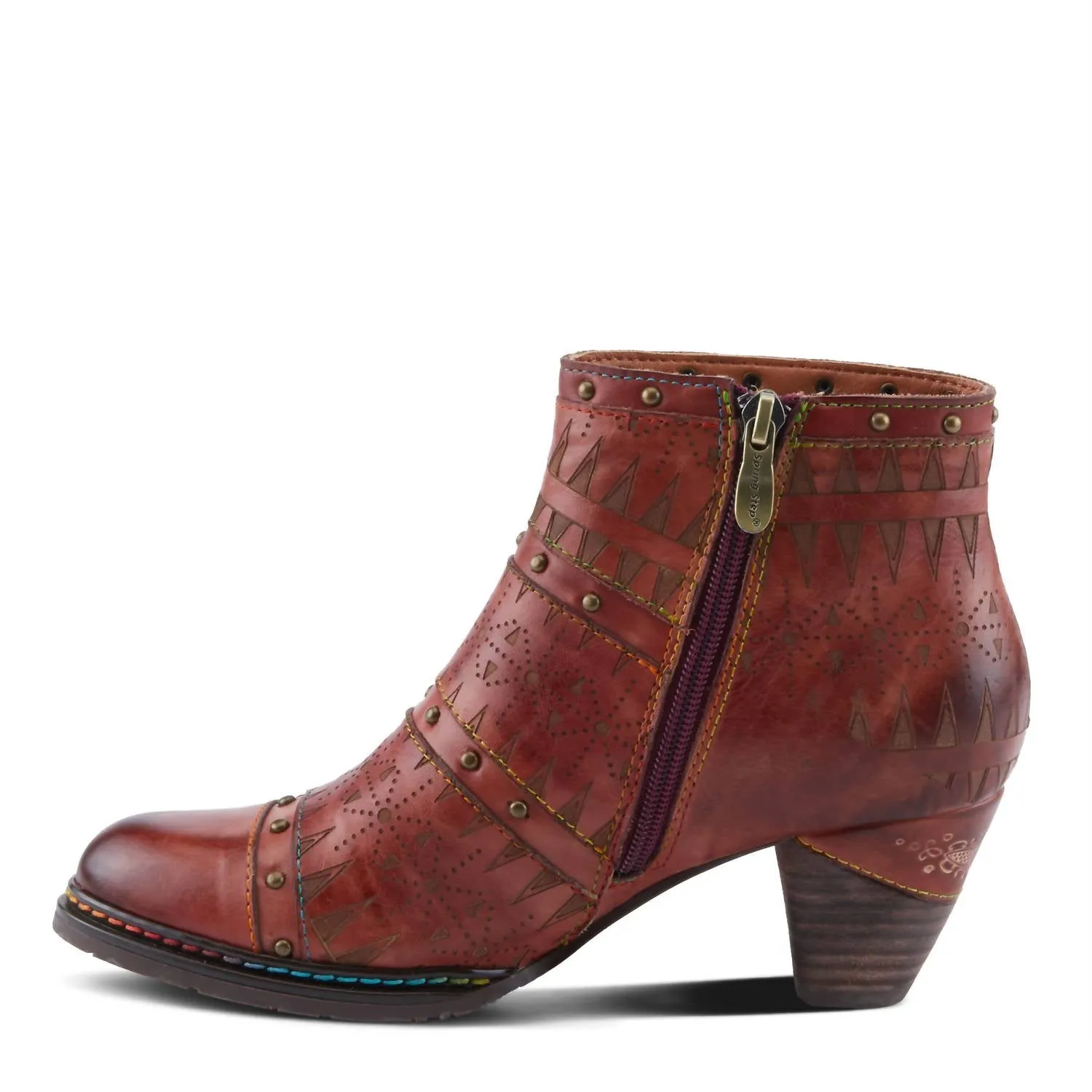 Women Niobe Booties In Rust
