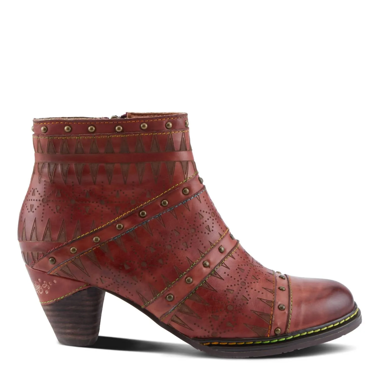 Women Niobe Booties In Rust