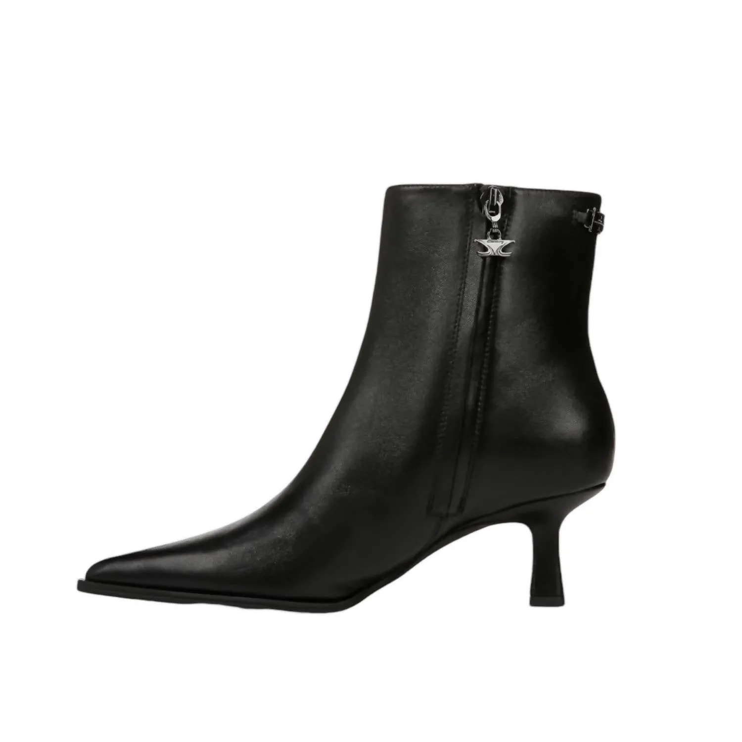 Women Yuki Kitten Heel Bootie In Black