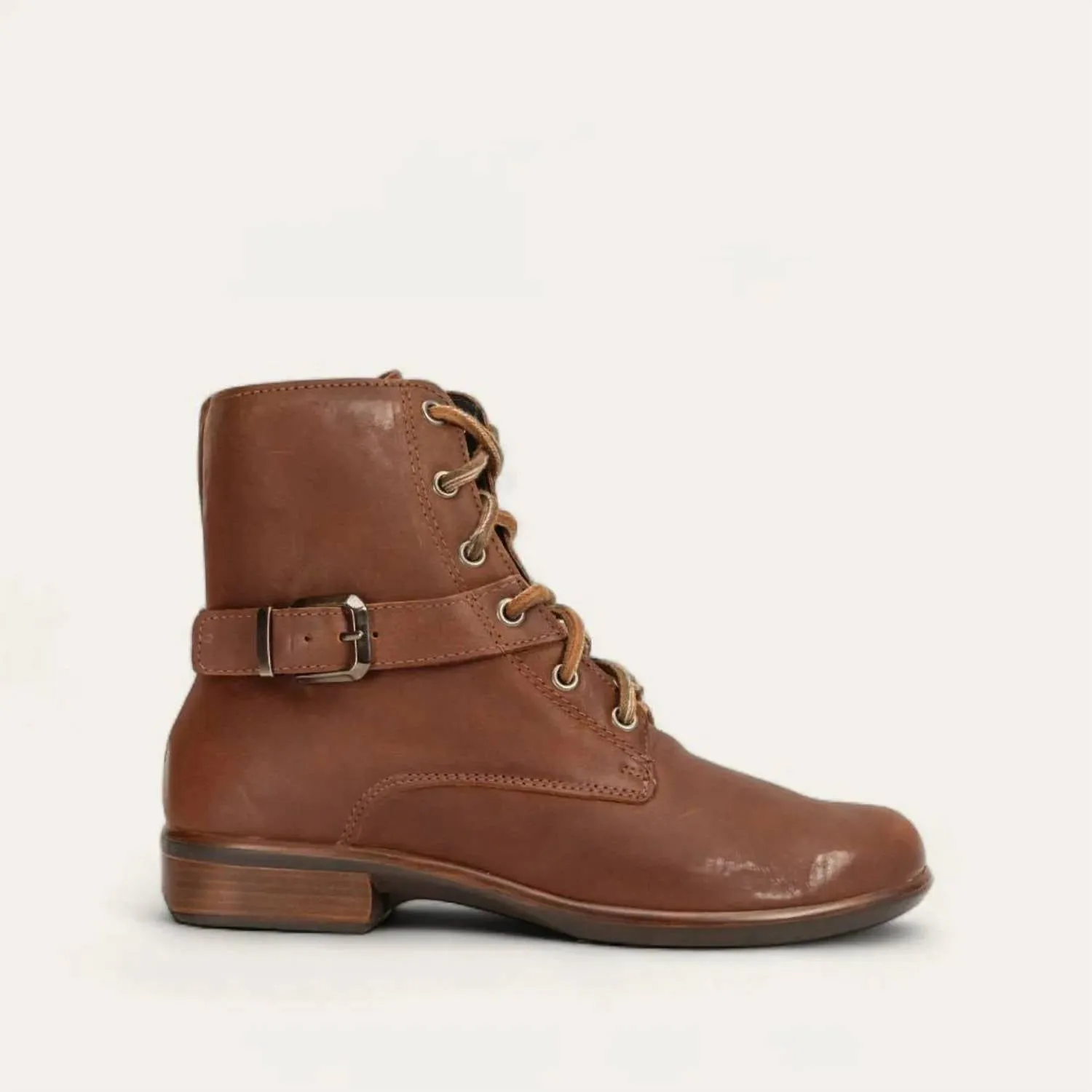 Women's Alize Bootie - Medium In Soft Cognac Leather