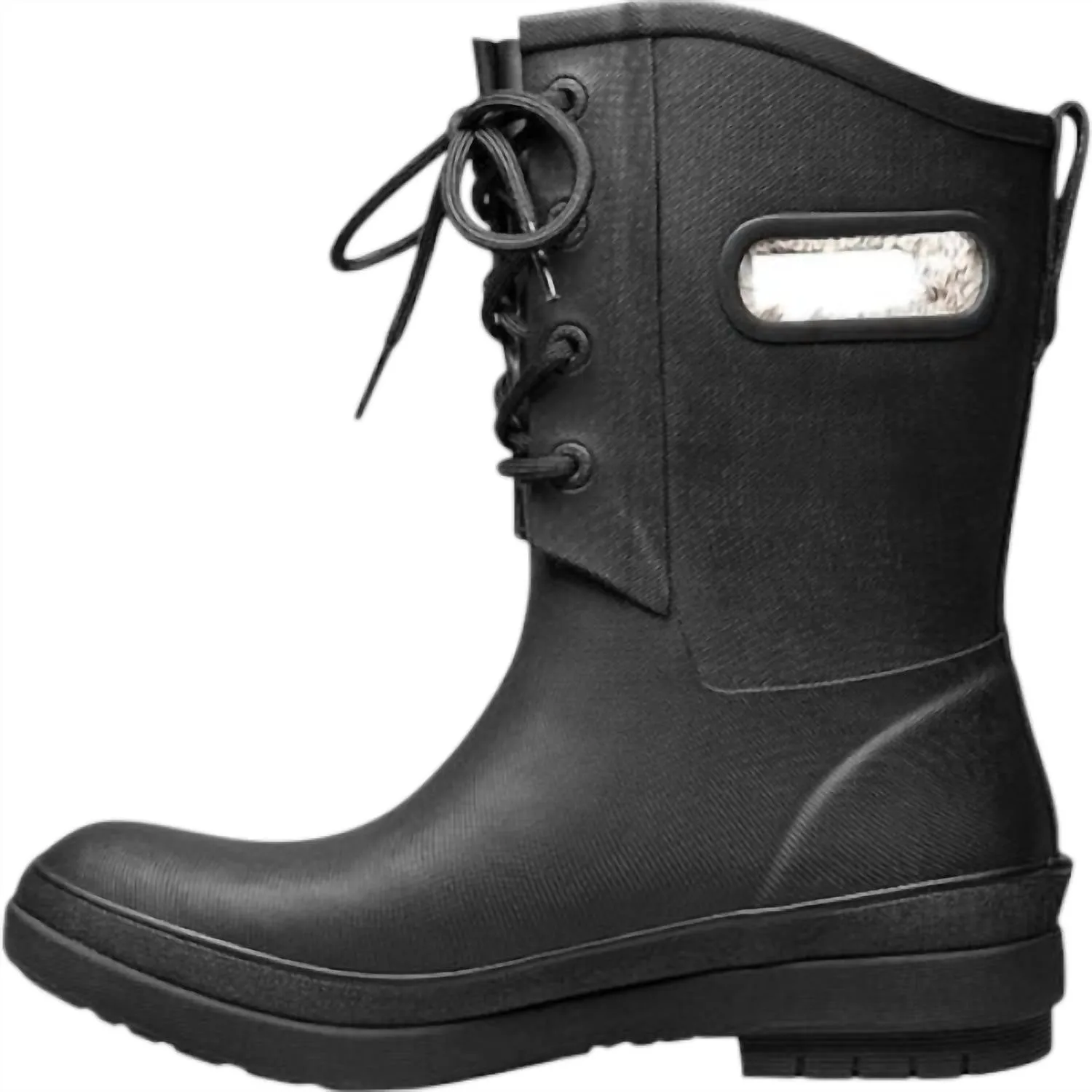 Women's Amanda 2 Plush Lace Boots In Black