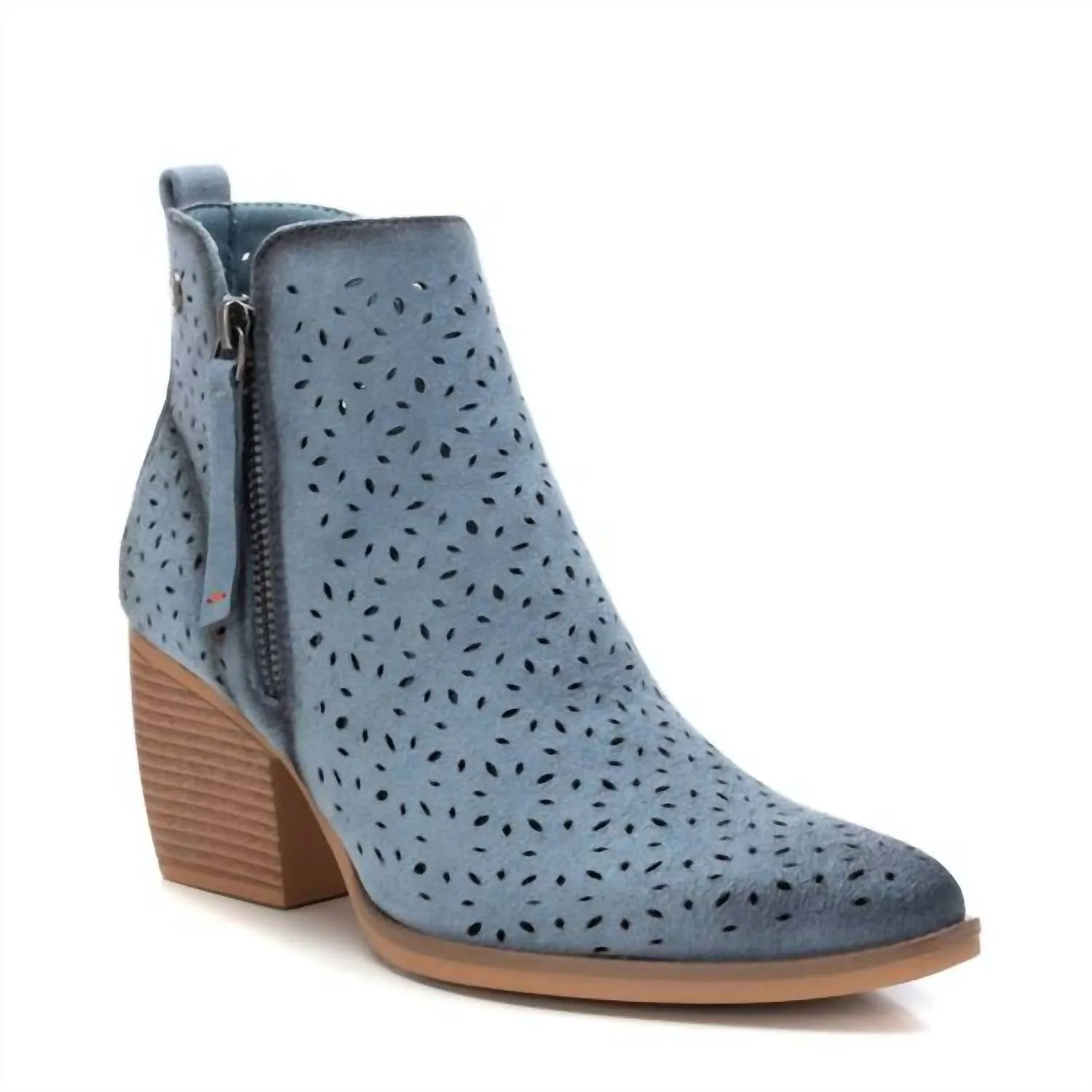 Women's Ankle Booties In Blue