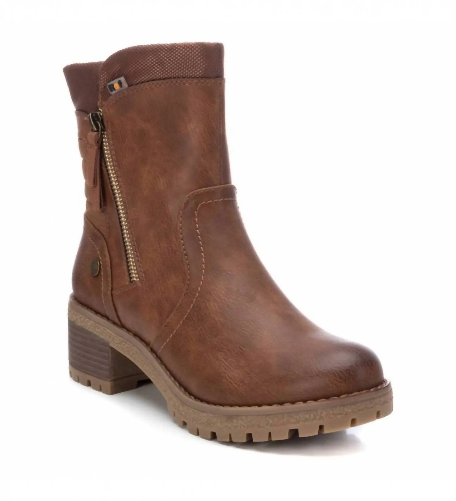 Women's Ankle Booties In Camel