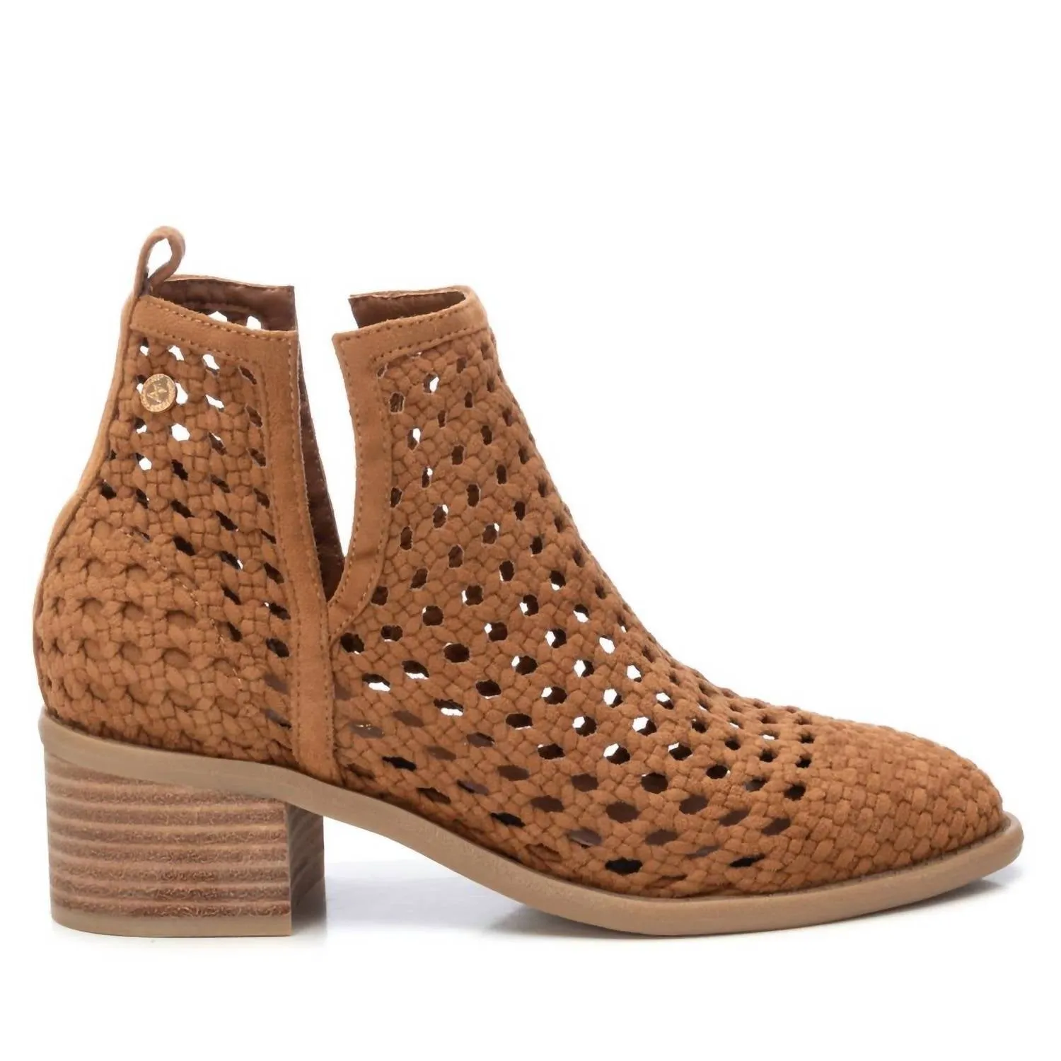 Women's Ankle Booties In Camel