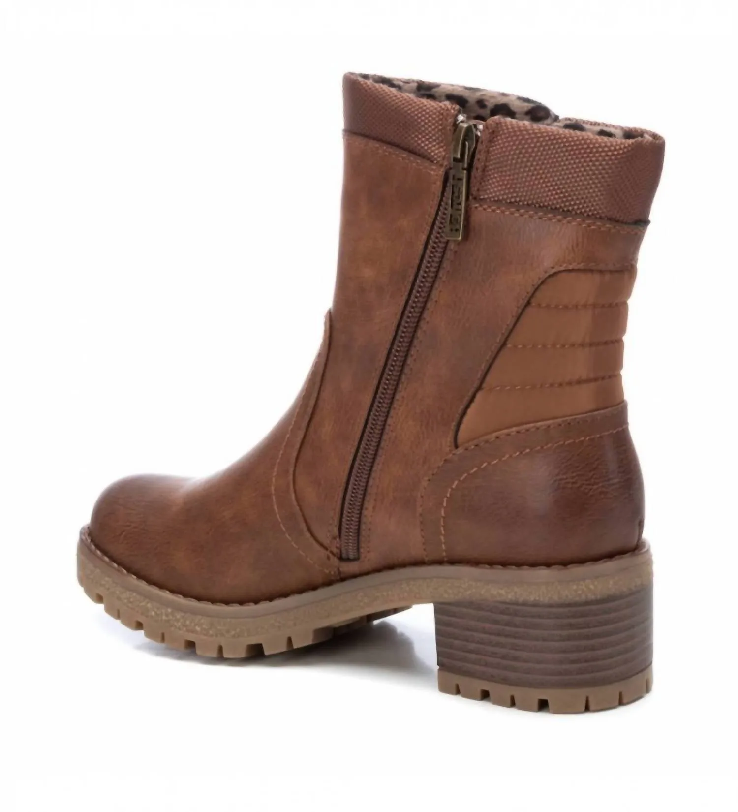 Women's Ankle Booties In Camel