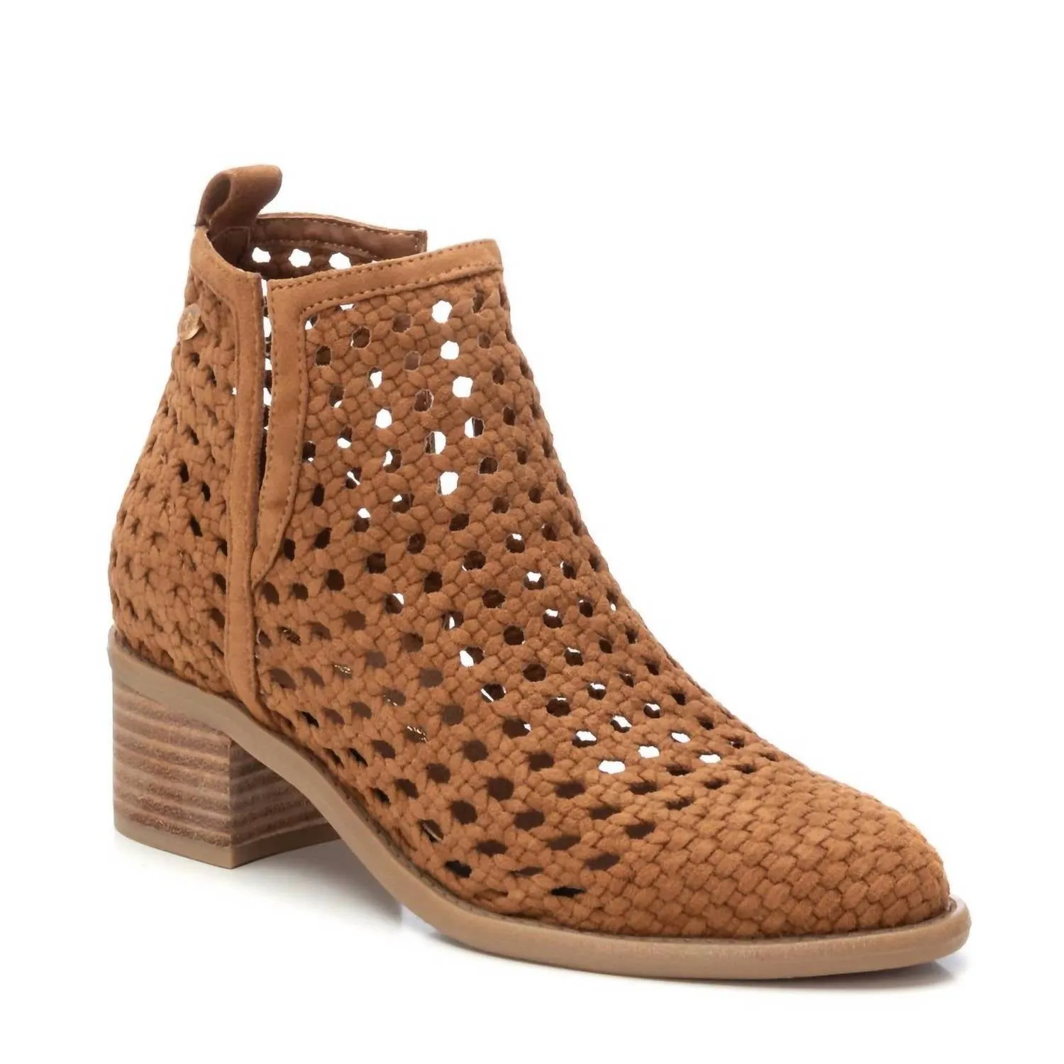 Women's Ankle Booties In Camel