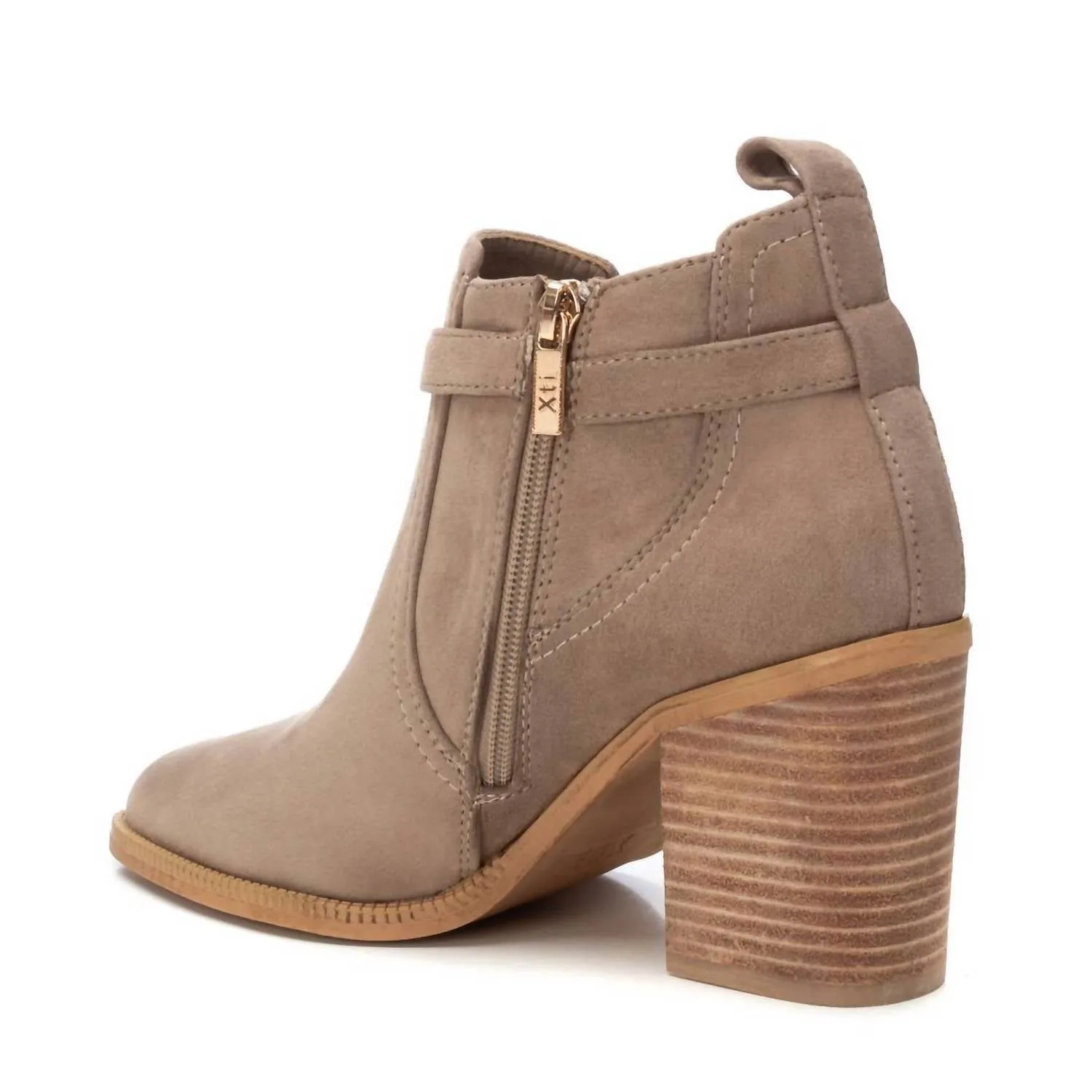 Women's Ankle Booties In Taupe