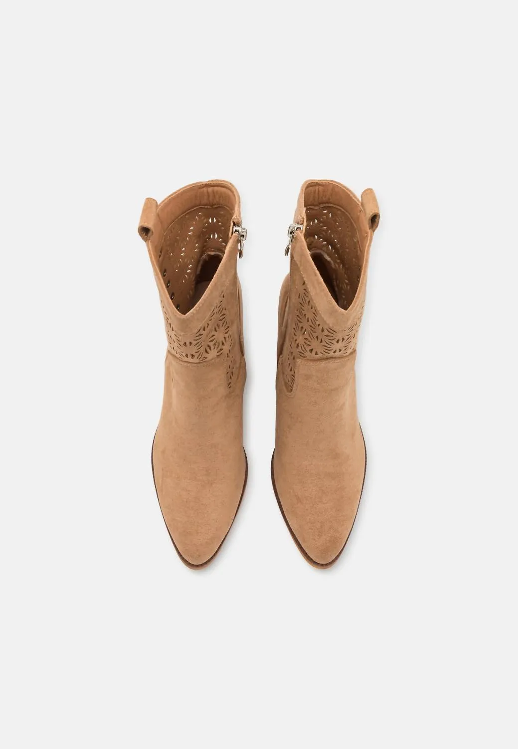 Women's Ankle Country Boots In Brown