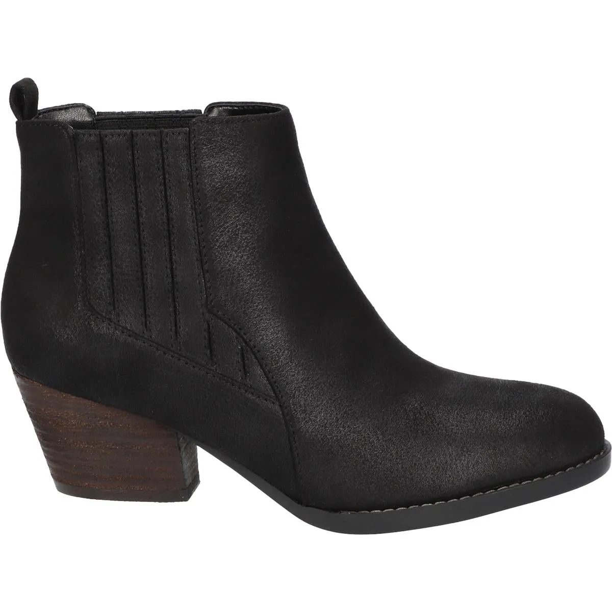 Womens Ankle Round Toe Chelsea Boots