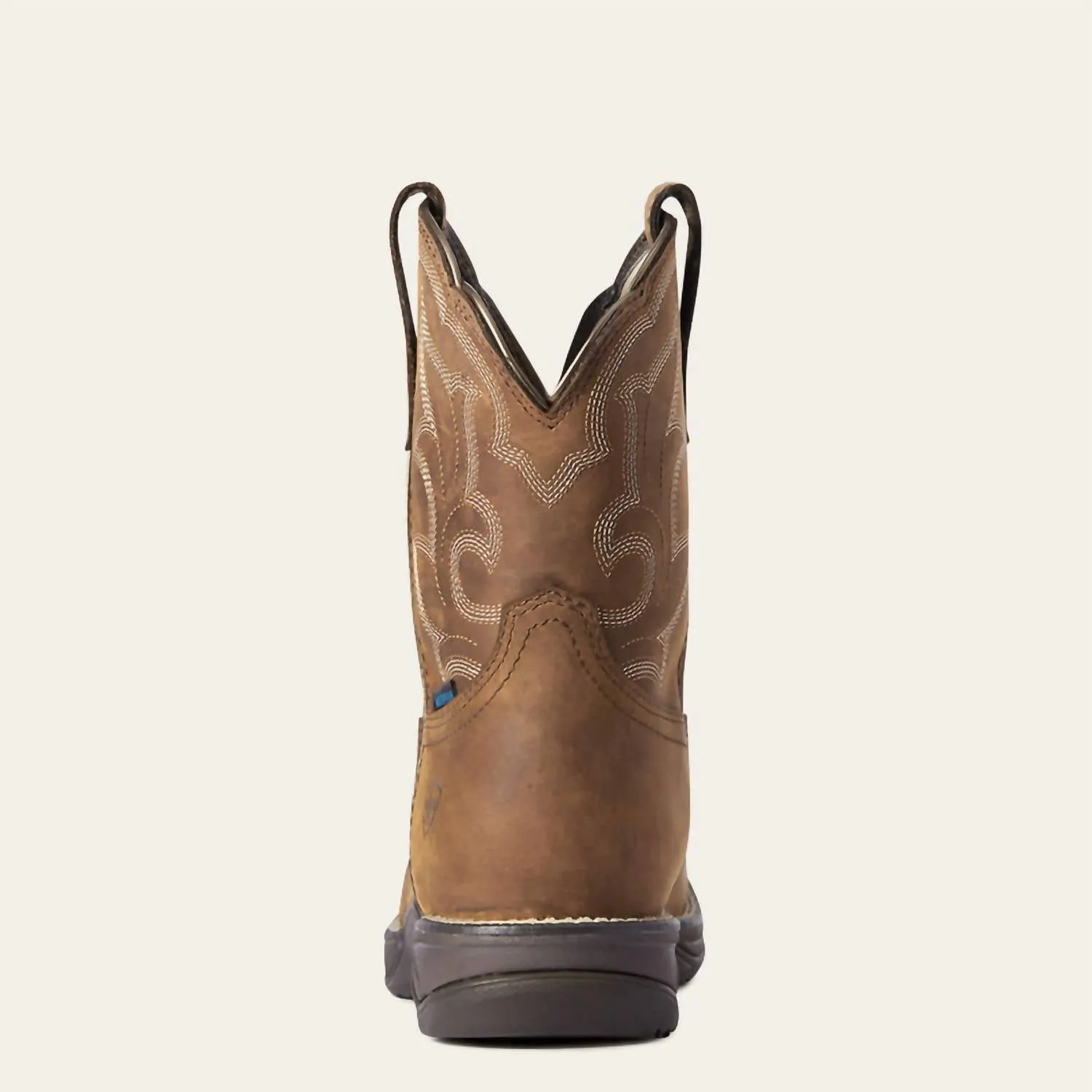 Women's Anthem Shortie Ii Waterproof Western Boots - Medium/wide In Distressed Brown