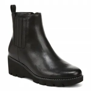 Women's Aria Wedge Ankle Boot In Black