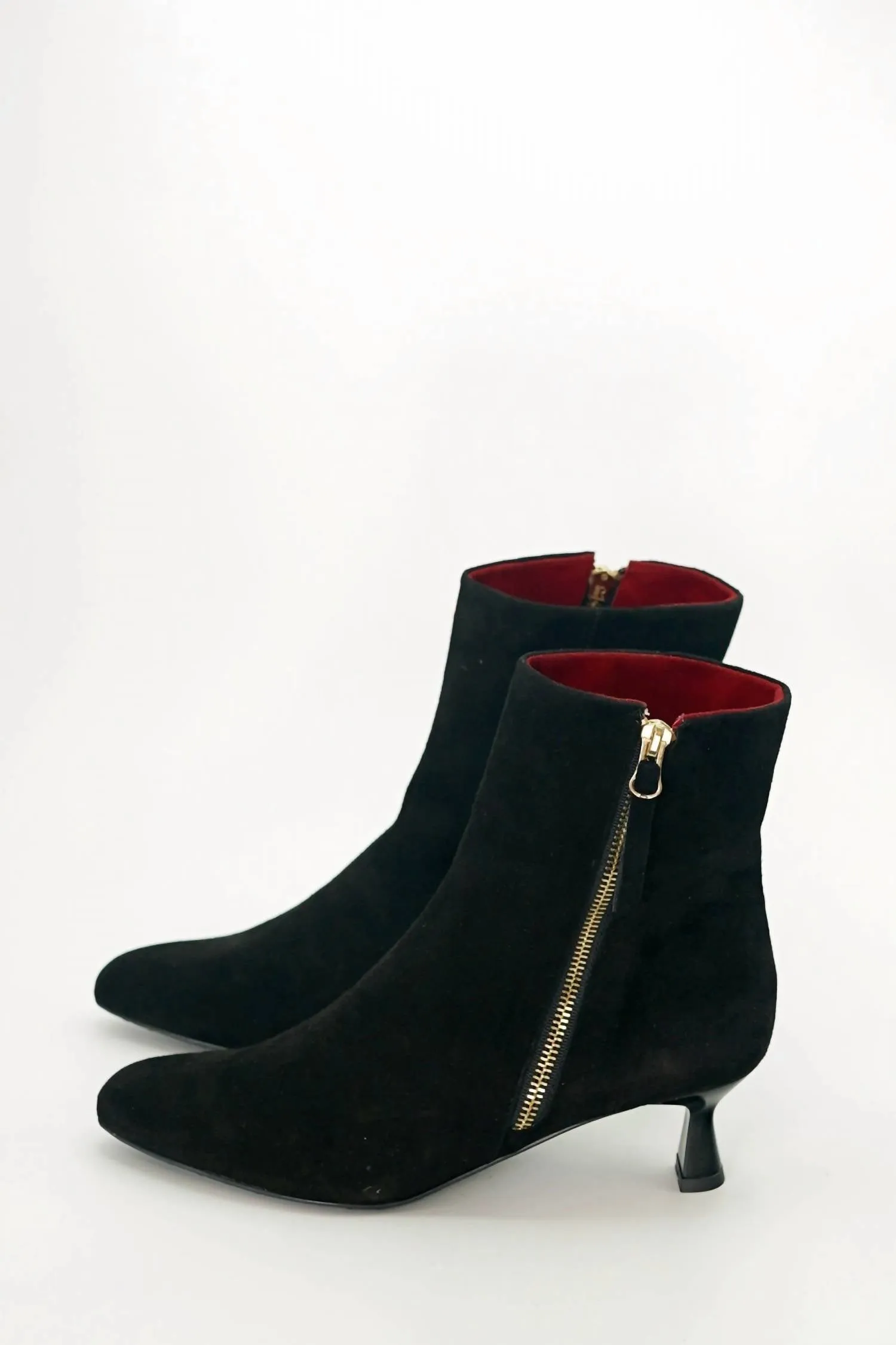 Women's Ava Turn Down Booties In Red