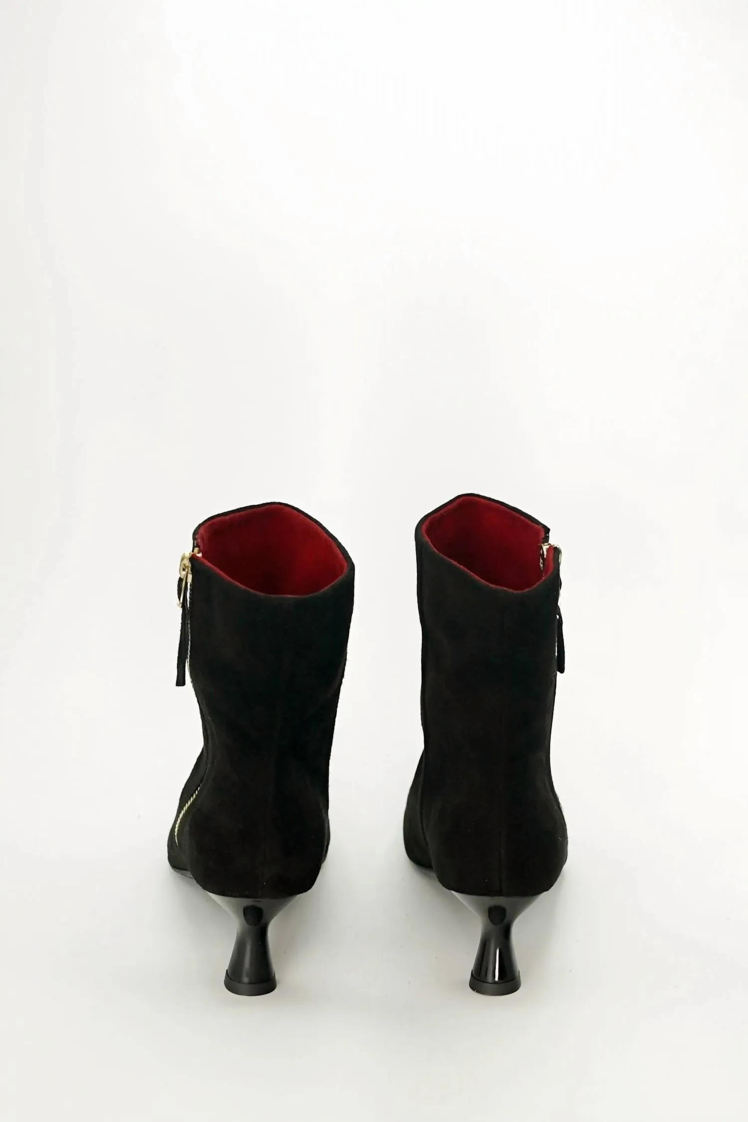 Women's Ava Turn Down Booties In Red