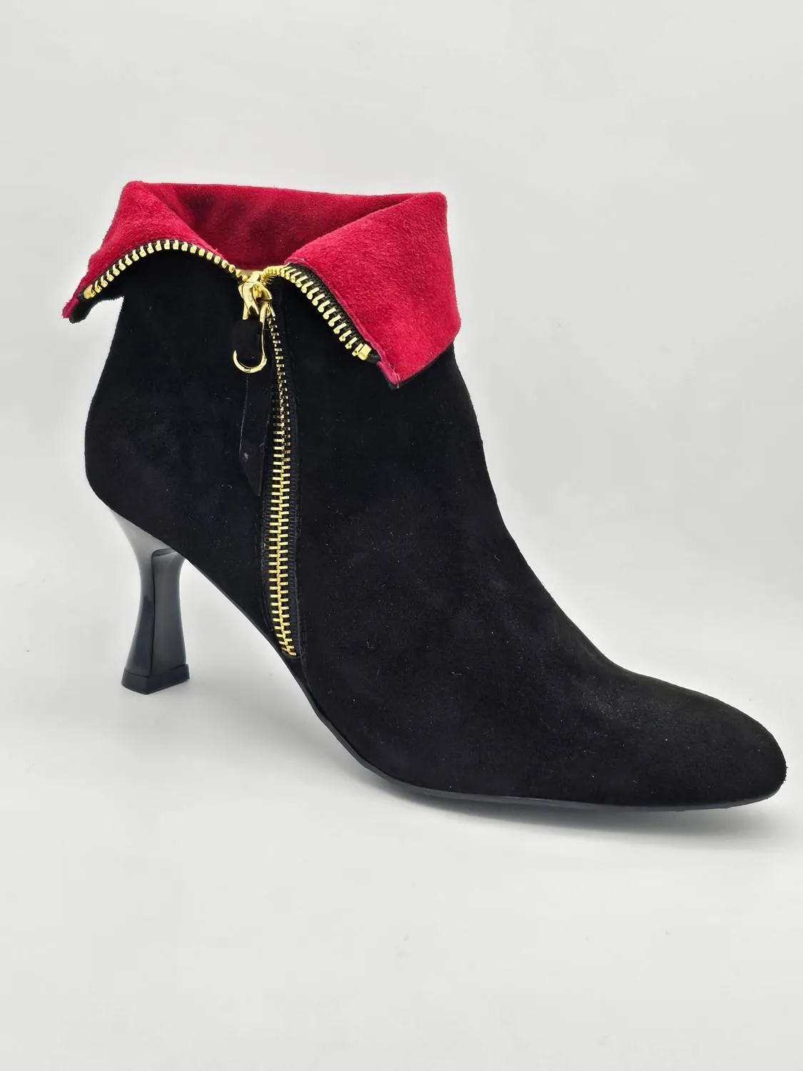 Women's Ava Turn Down Booties In Red