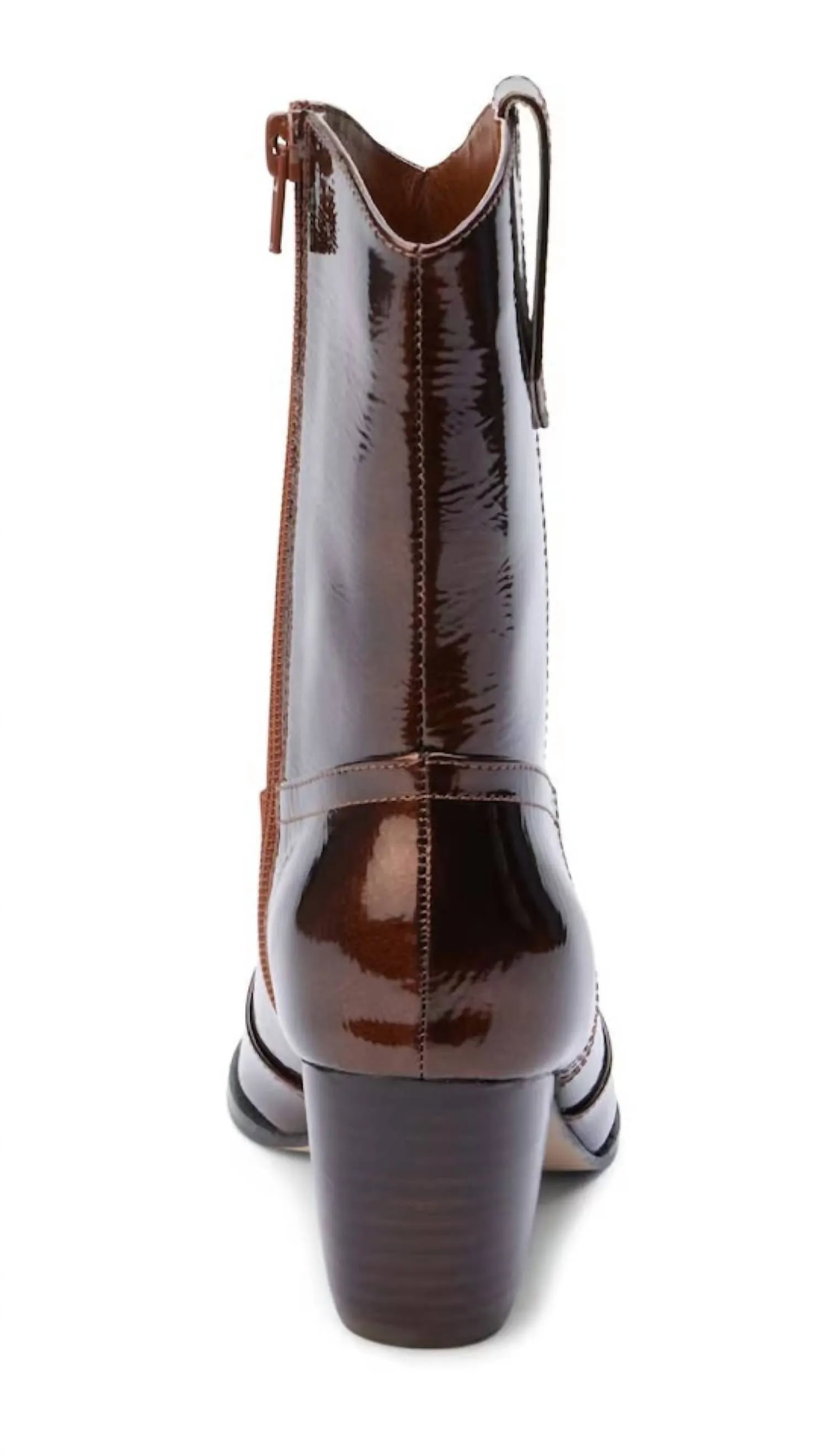 Women's Bambi Western Booties In Bronze