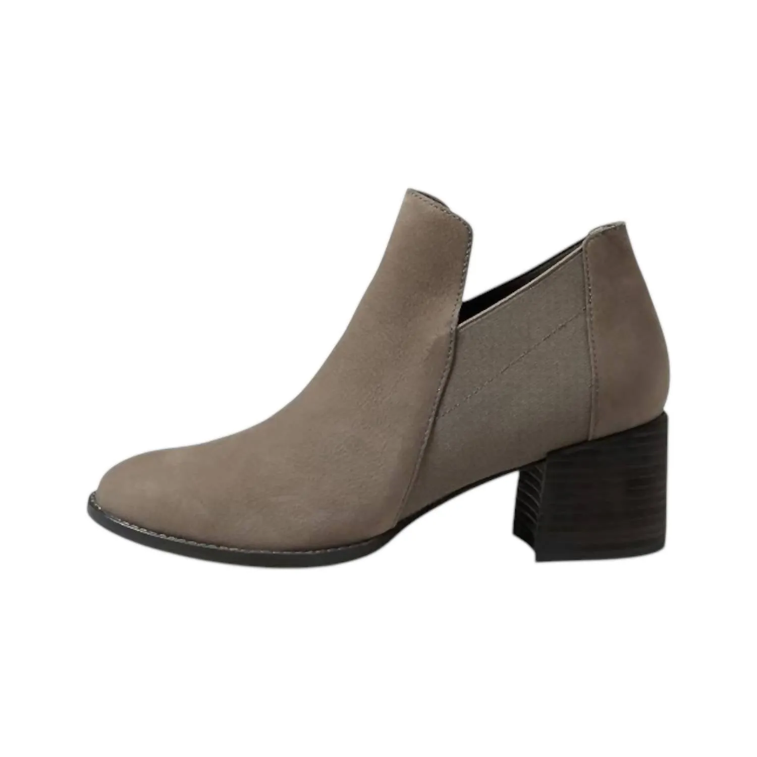 Women's Bayo Drizzle Booties In Drizzle Tumbled Nubuck