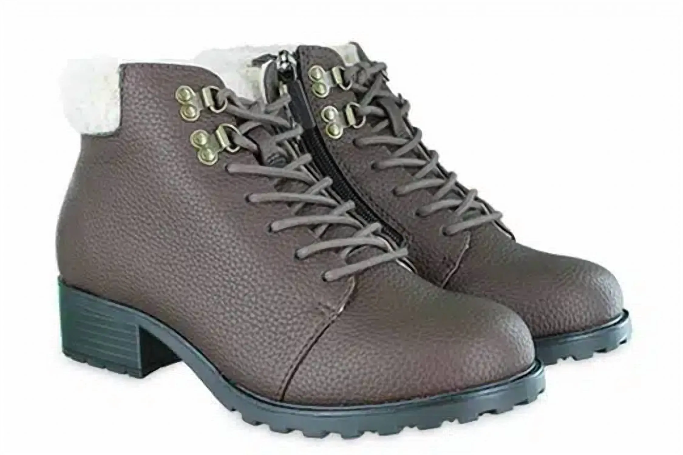 Women's Becky Low Booties In Dark Brown