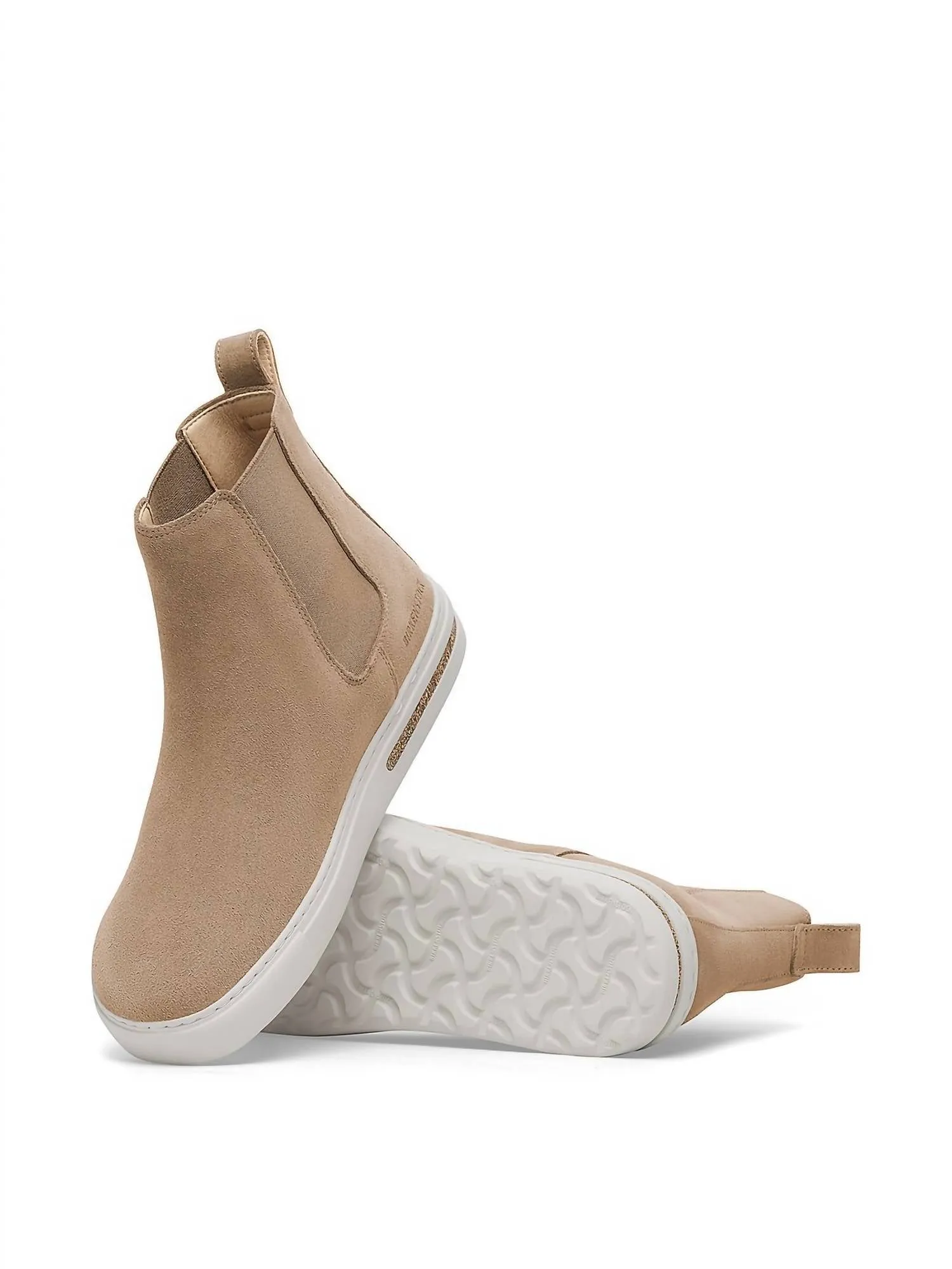 Women's Bend Chelsea Boot In Taupe Suede