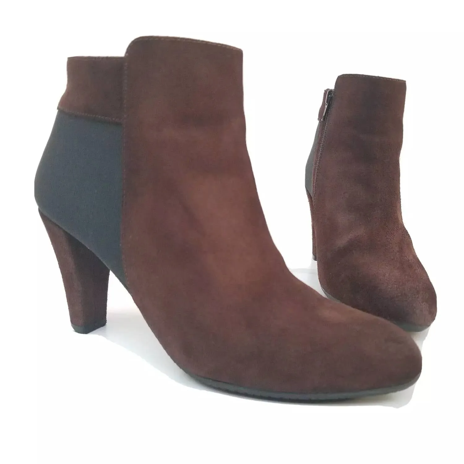 Women's Berlin Ankle Boot In Suede Brown