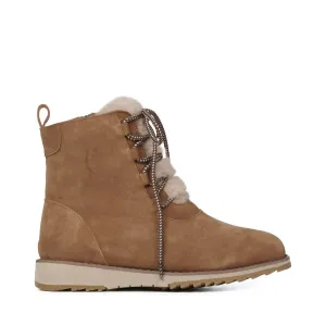 Women's Bernice Lace Up Ankle Boot In Chestnut