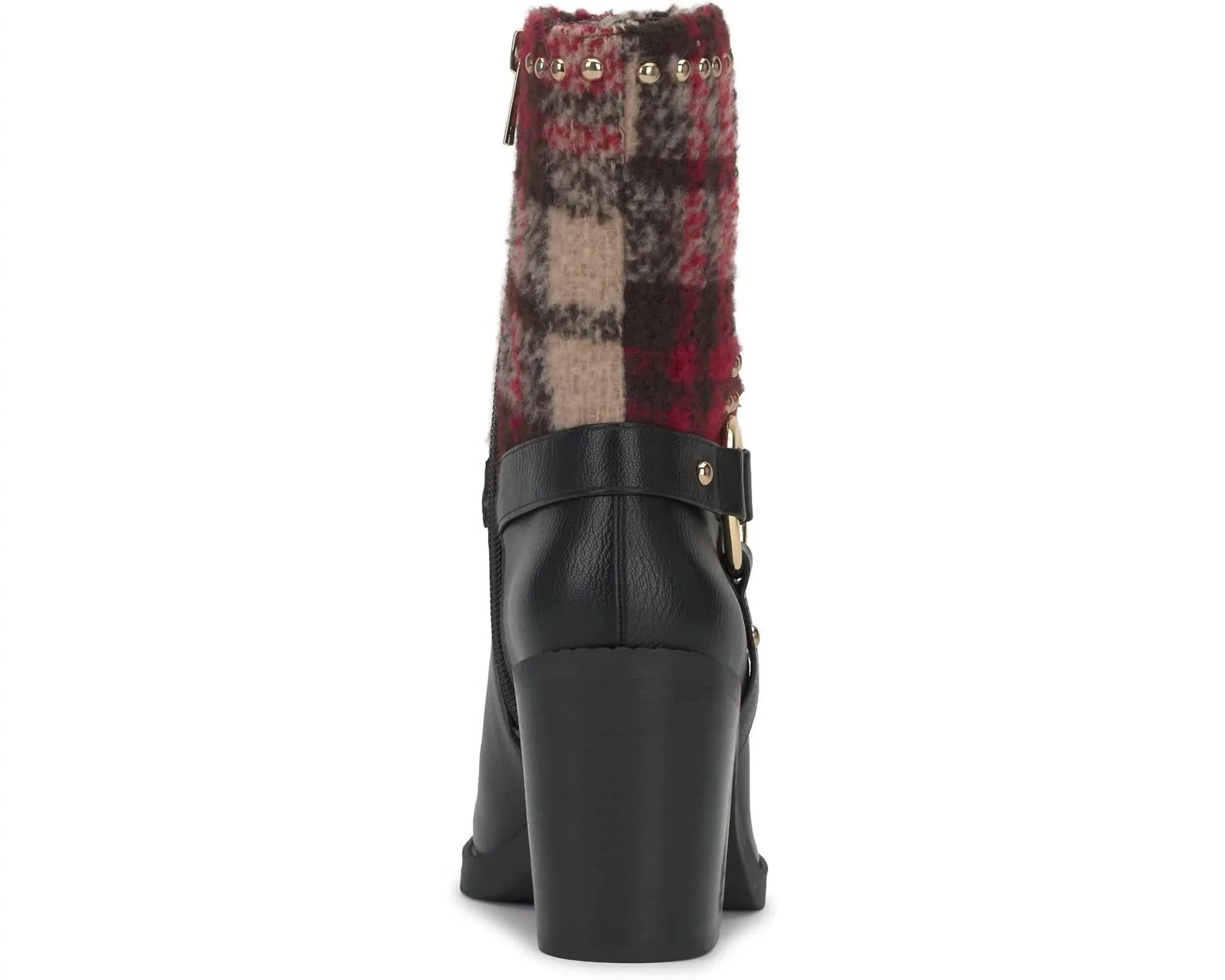 Women's Bernique Boots In Red Natural Plaid