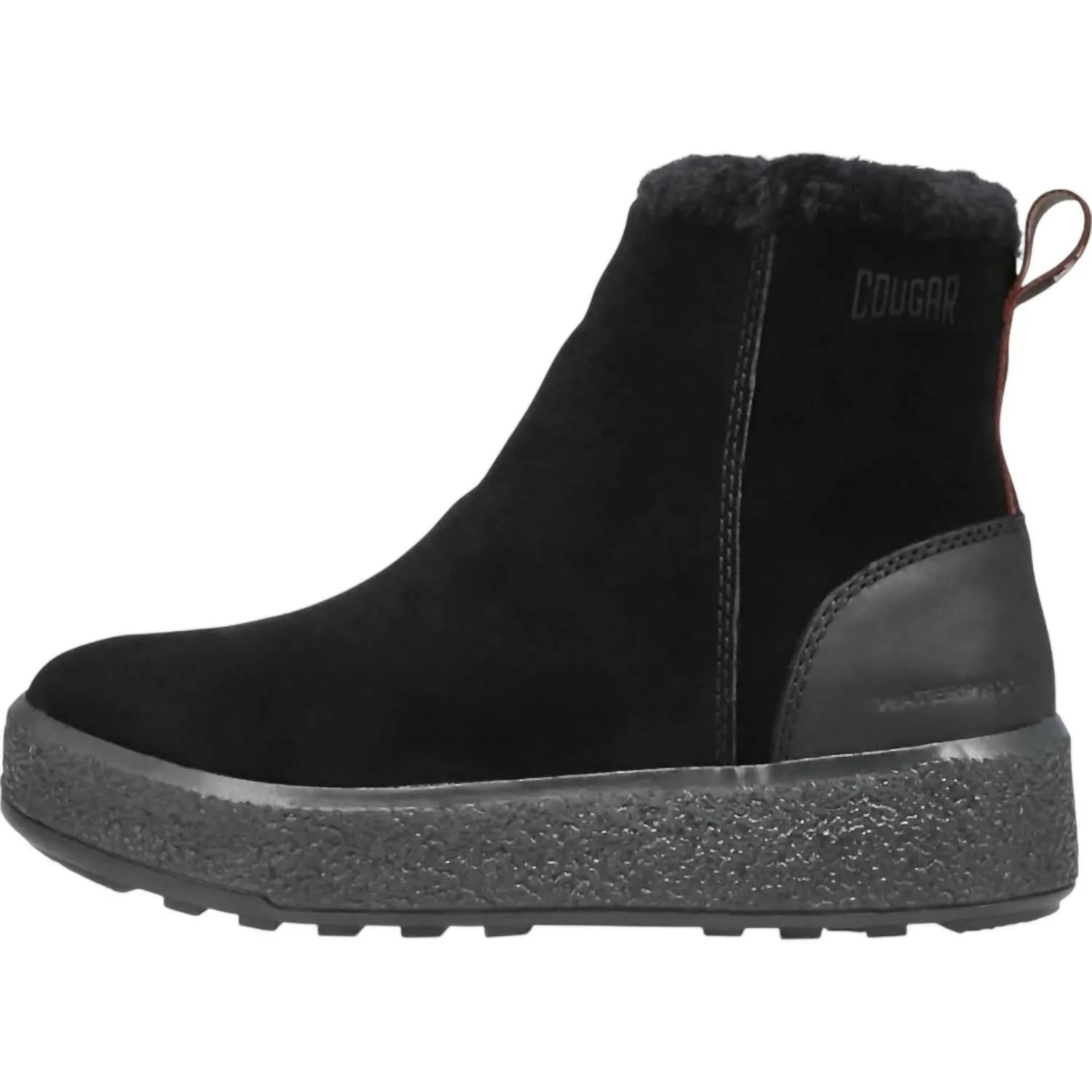 Women's Broom Boots - Medium In Black Suede