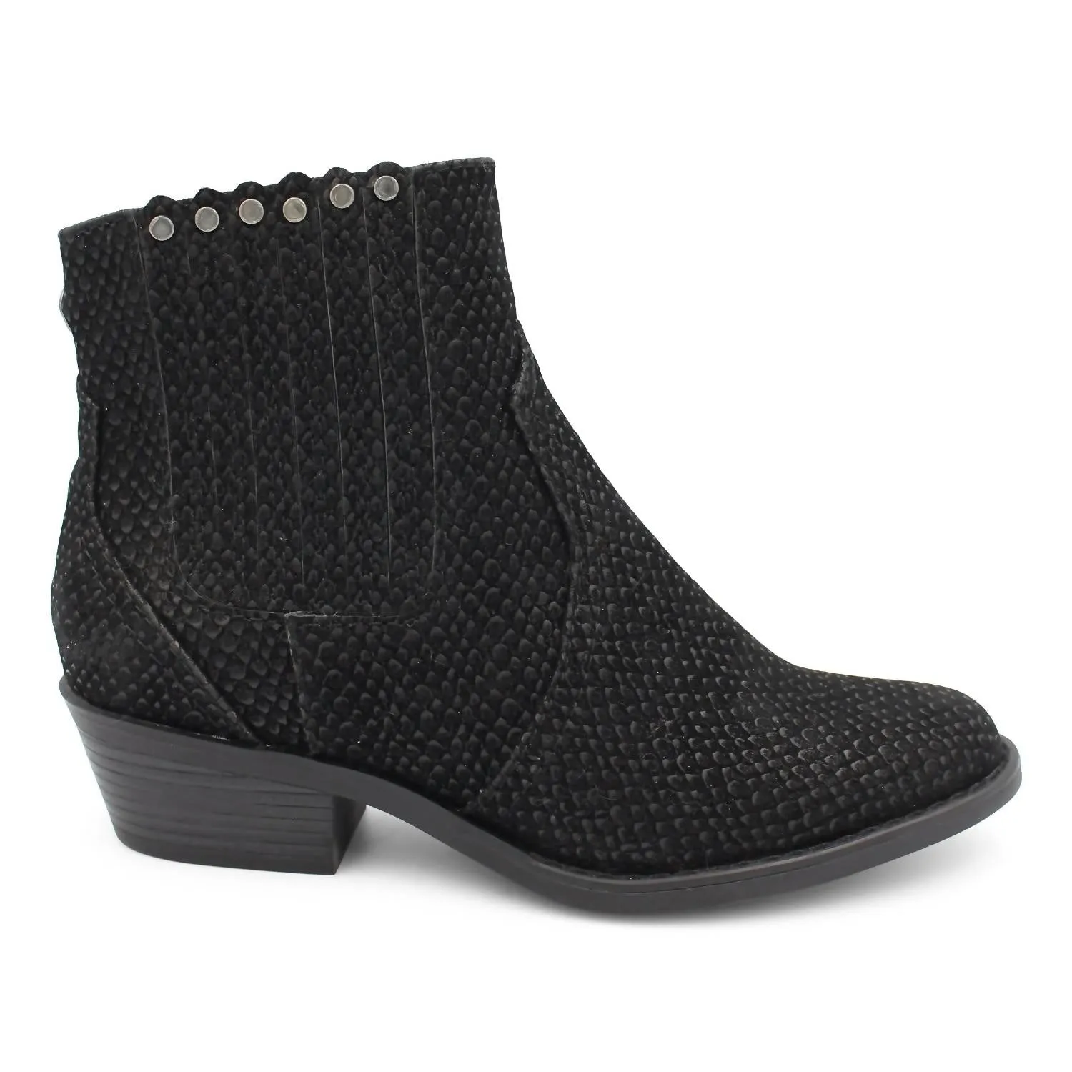 Women's Caitlynn Shoes In Black Exotic Raven