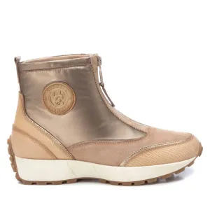 Women's Carmela Collection Leather Booties In Beige