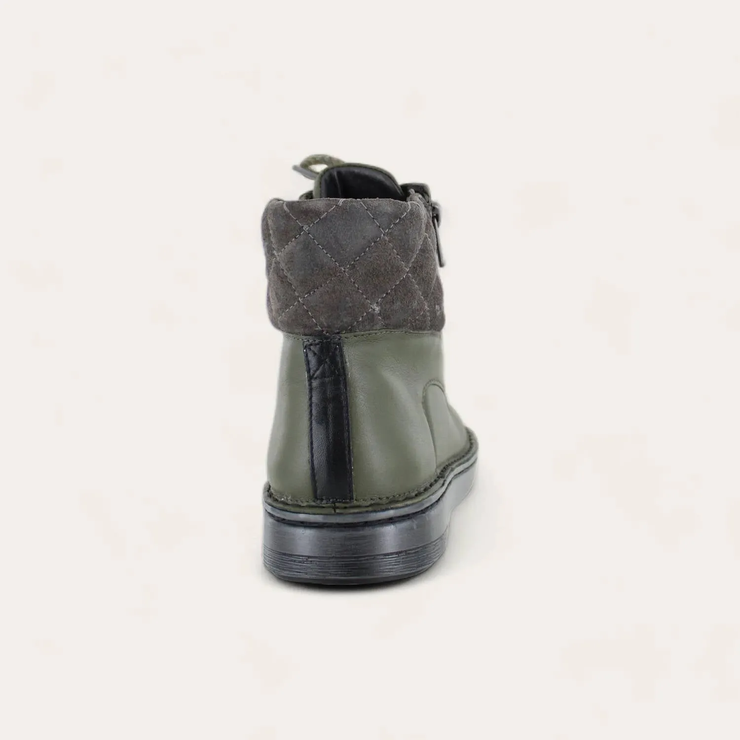Women's Castera Bootie - Wide In Soft Green/gray