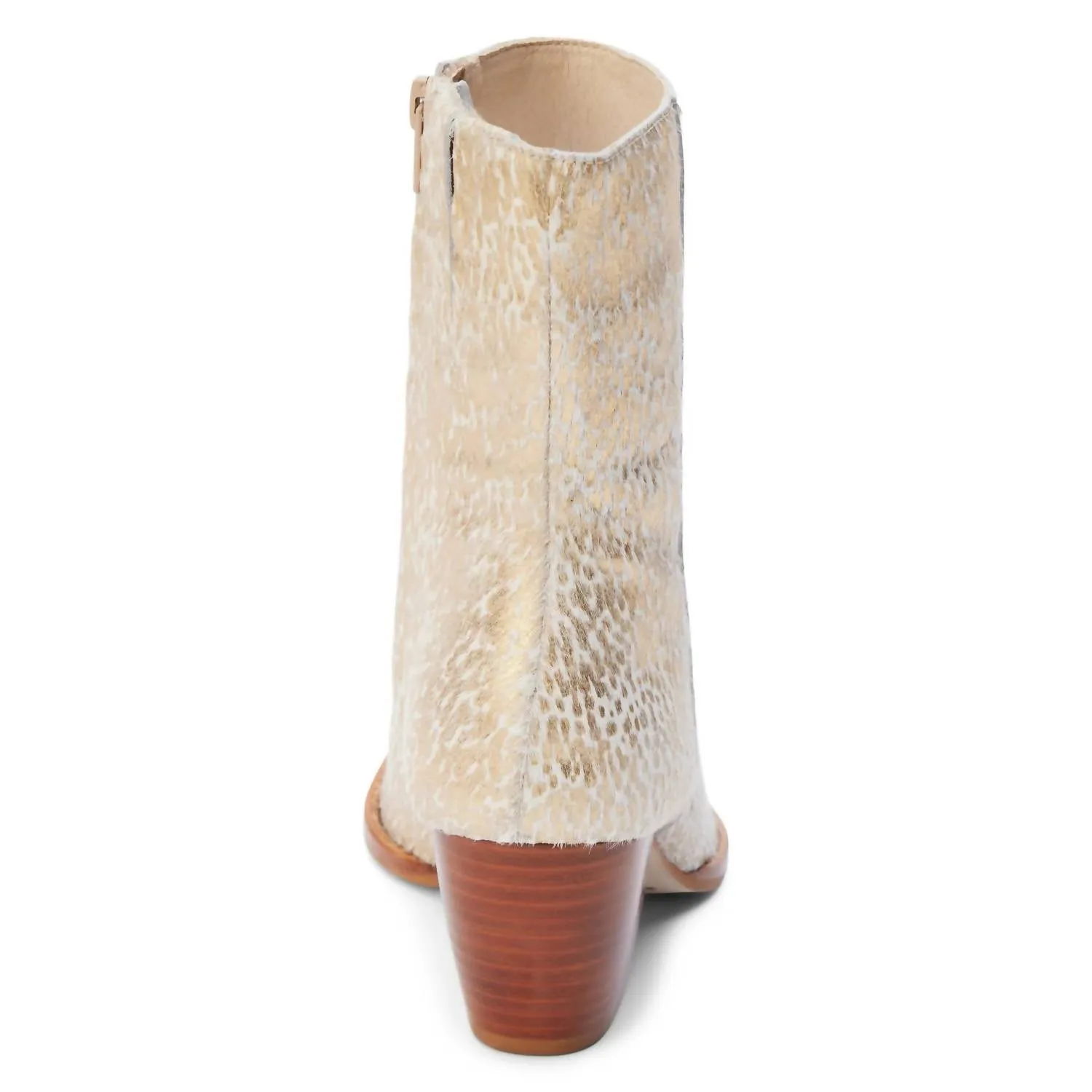 Women's Caty Ankle Boots In Gold Splatter