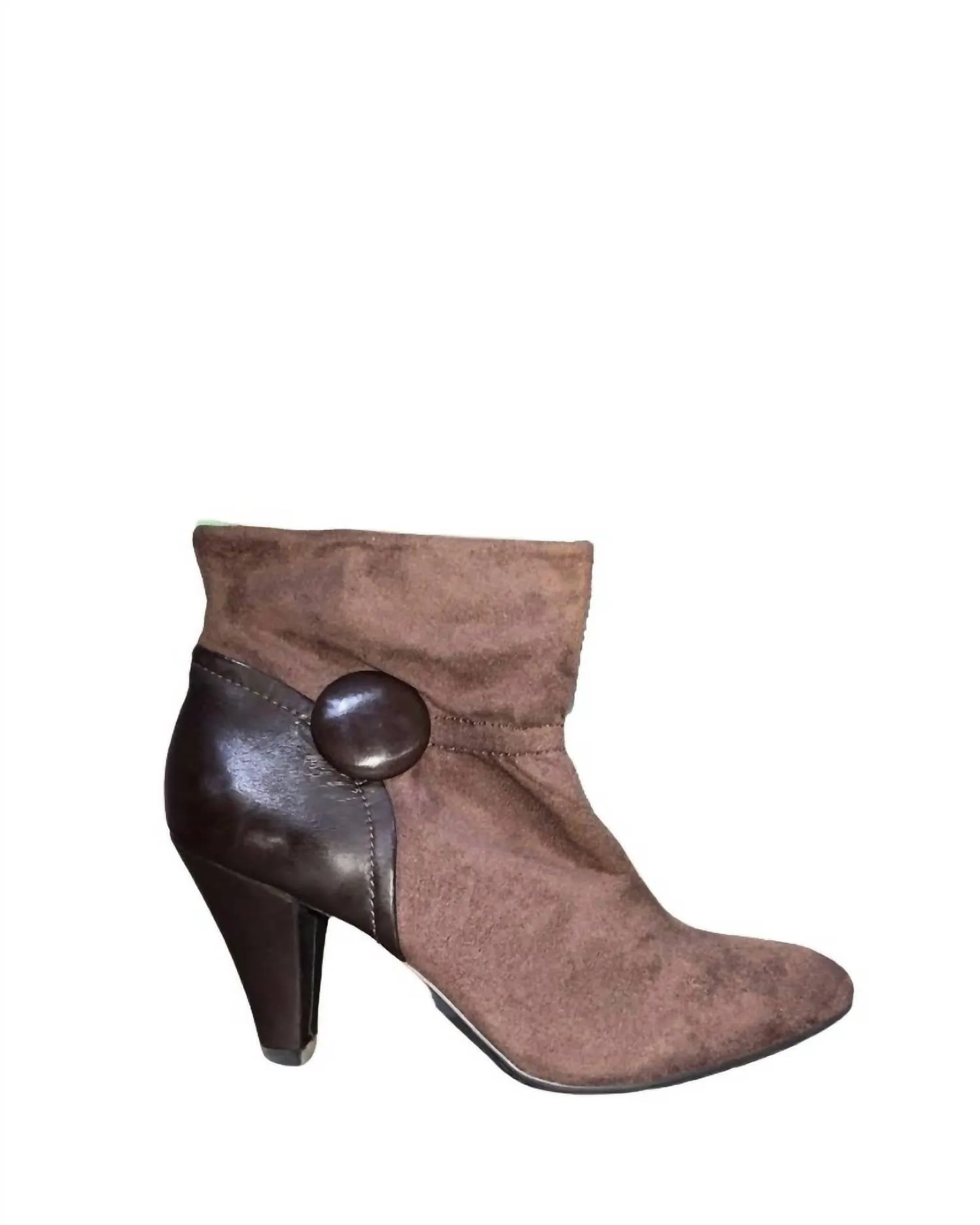Women's Cinderella Ankle Boot In Coffee Bean