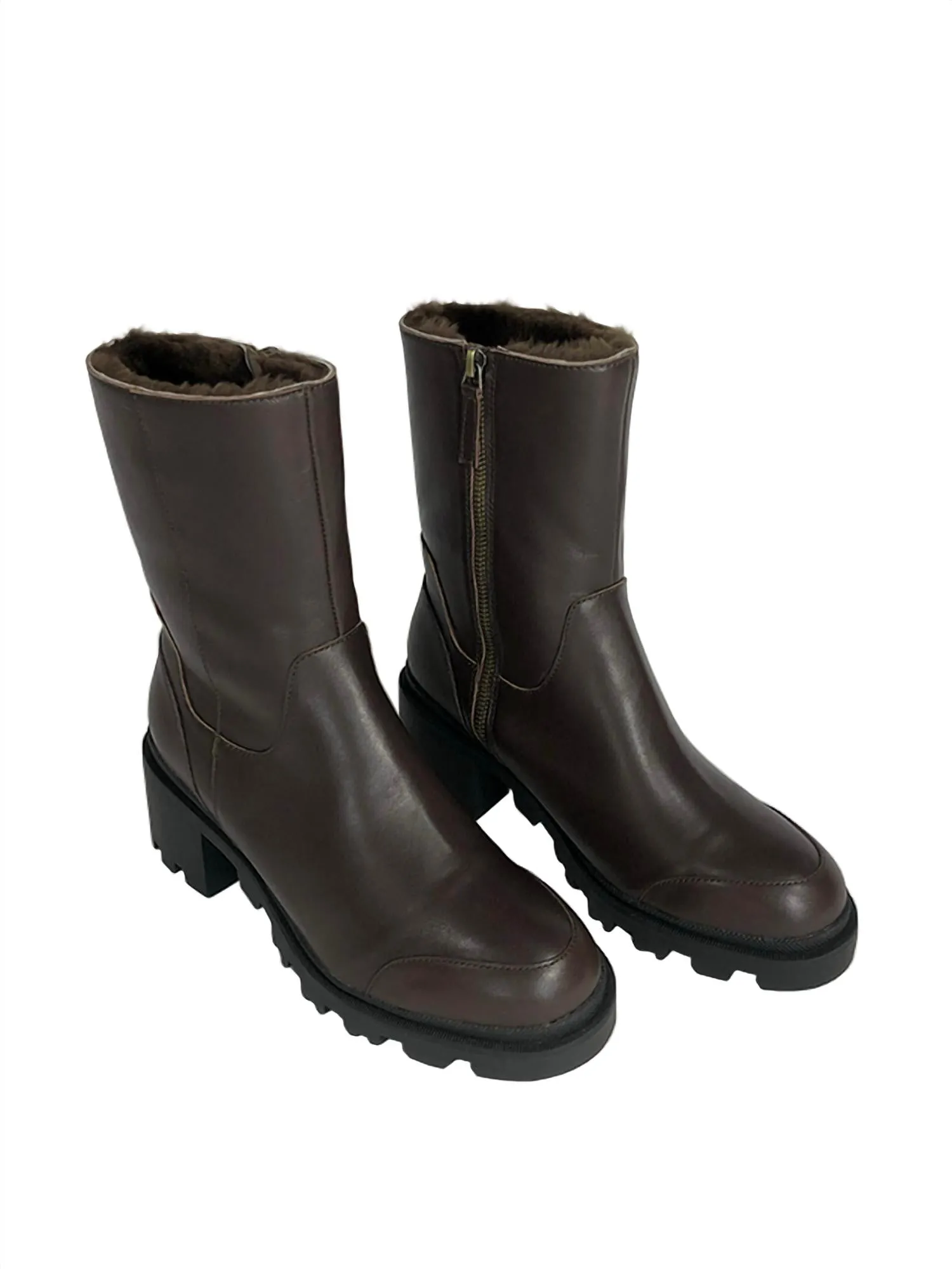 Women's City Track Boots In Brown