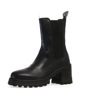 Women's Claire Nappa Boots In Black