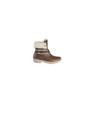 WomenS Classic Basketmaker Duck Winter Boots In Cafe