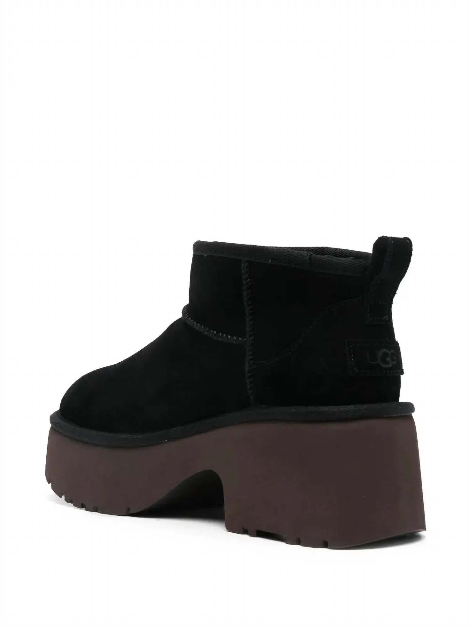 Women's Classic Ultra Mini New Heights Boot In Black