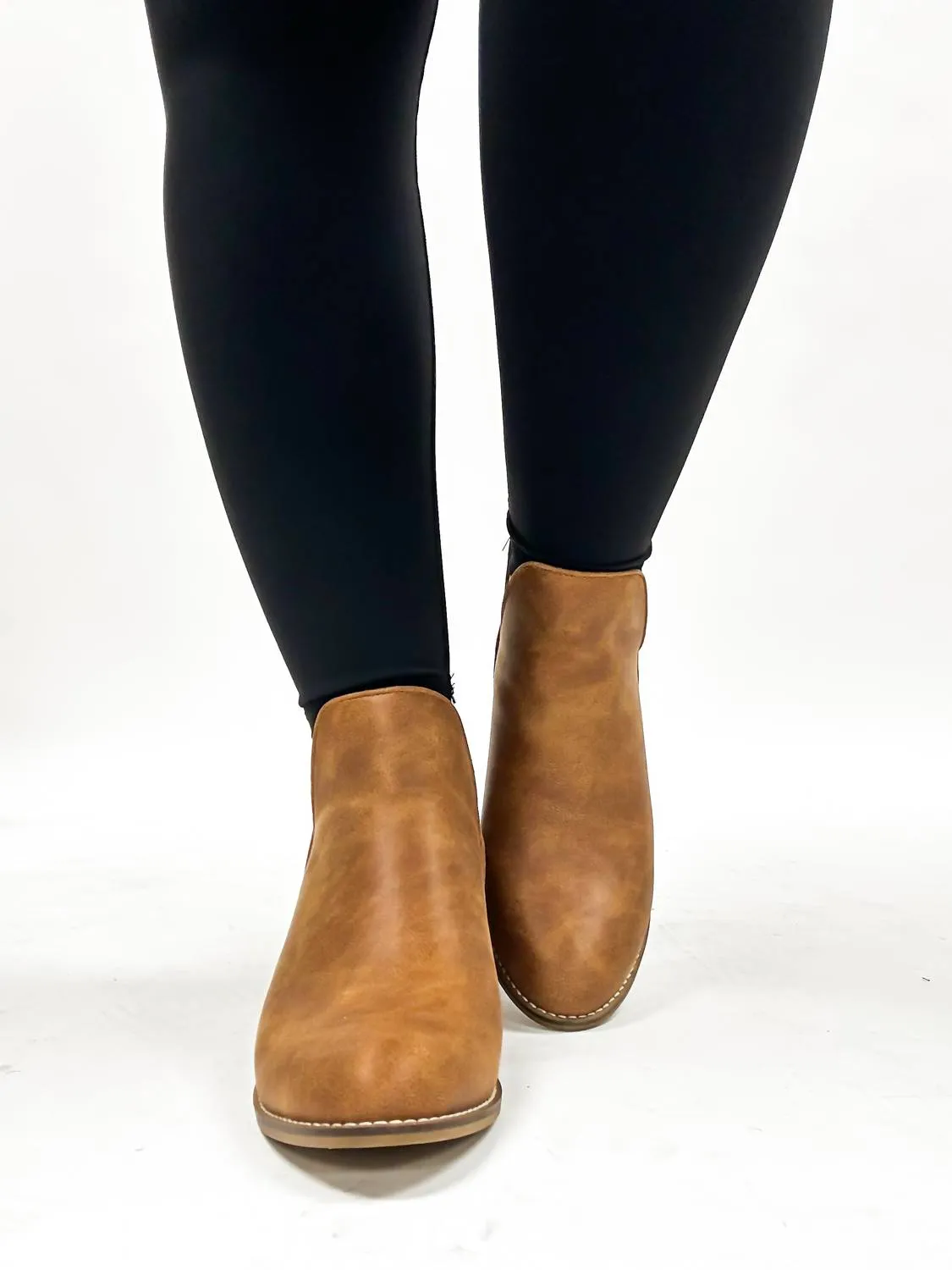 Women's Cognac Vanish Boots In Brown