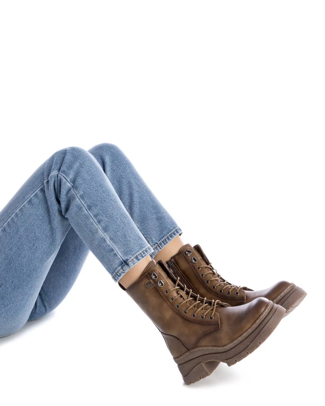 Women's Combat Booties By XTI
