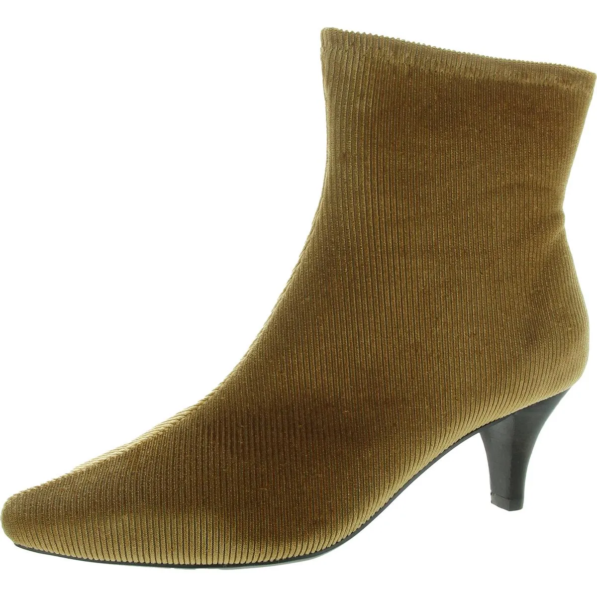 Womens Corduroy Ankle Booties