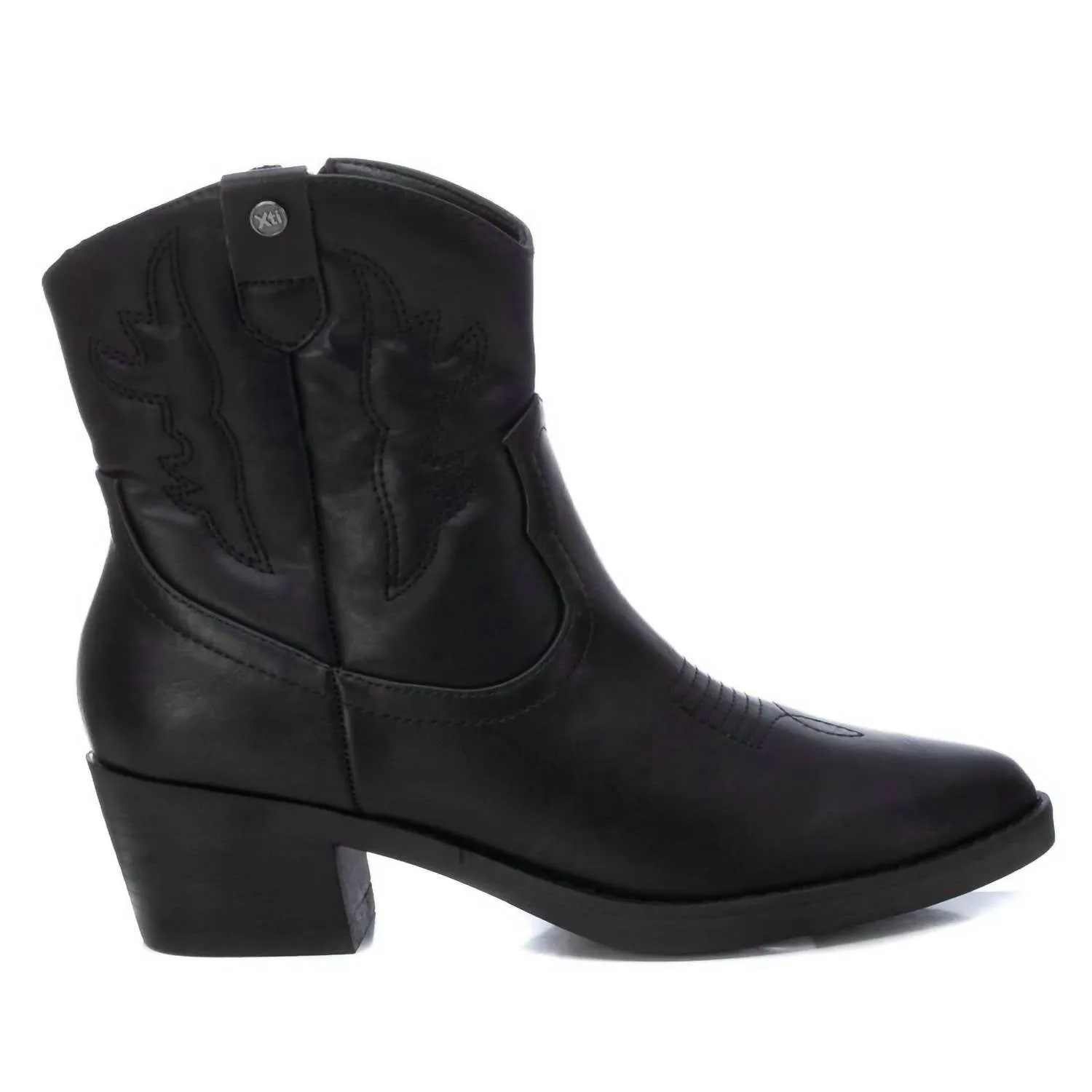 Women's Cowboy Booties In Black