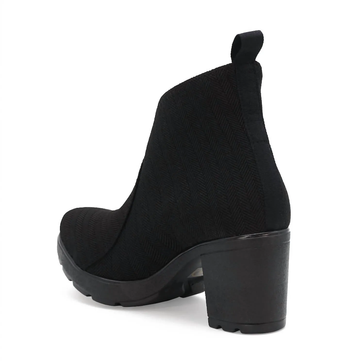 Women's Cypress Boots - Wide In Black Herringbone
