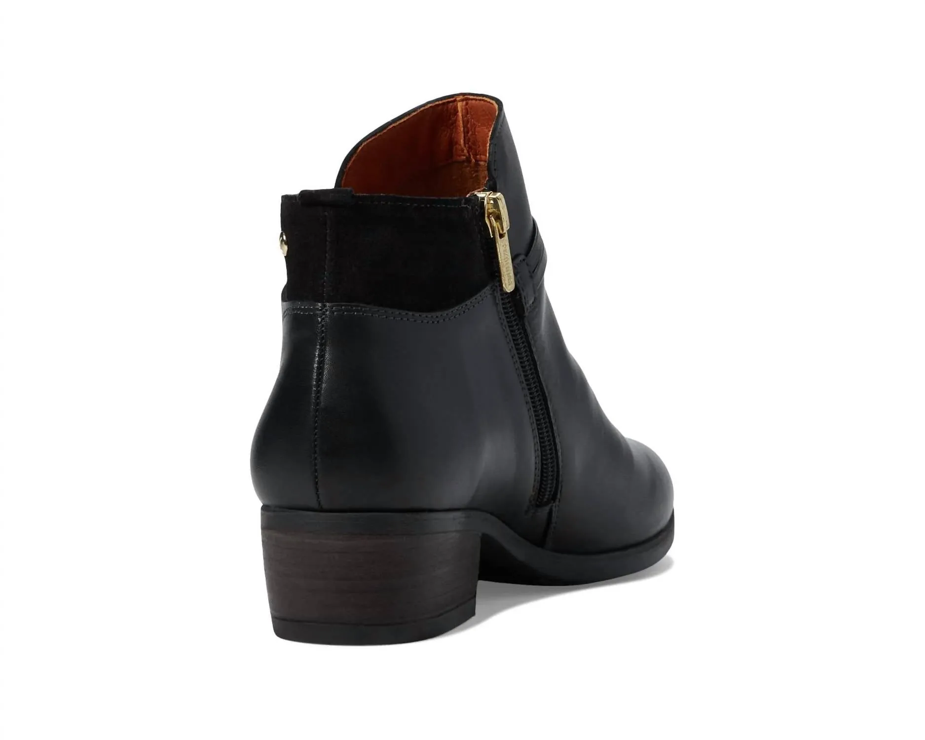 Women's Daroca Ankle Boot With Straps In Black