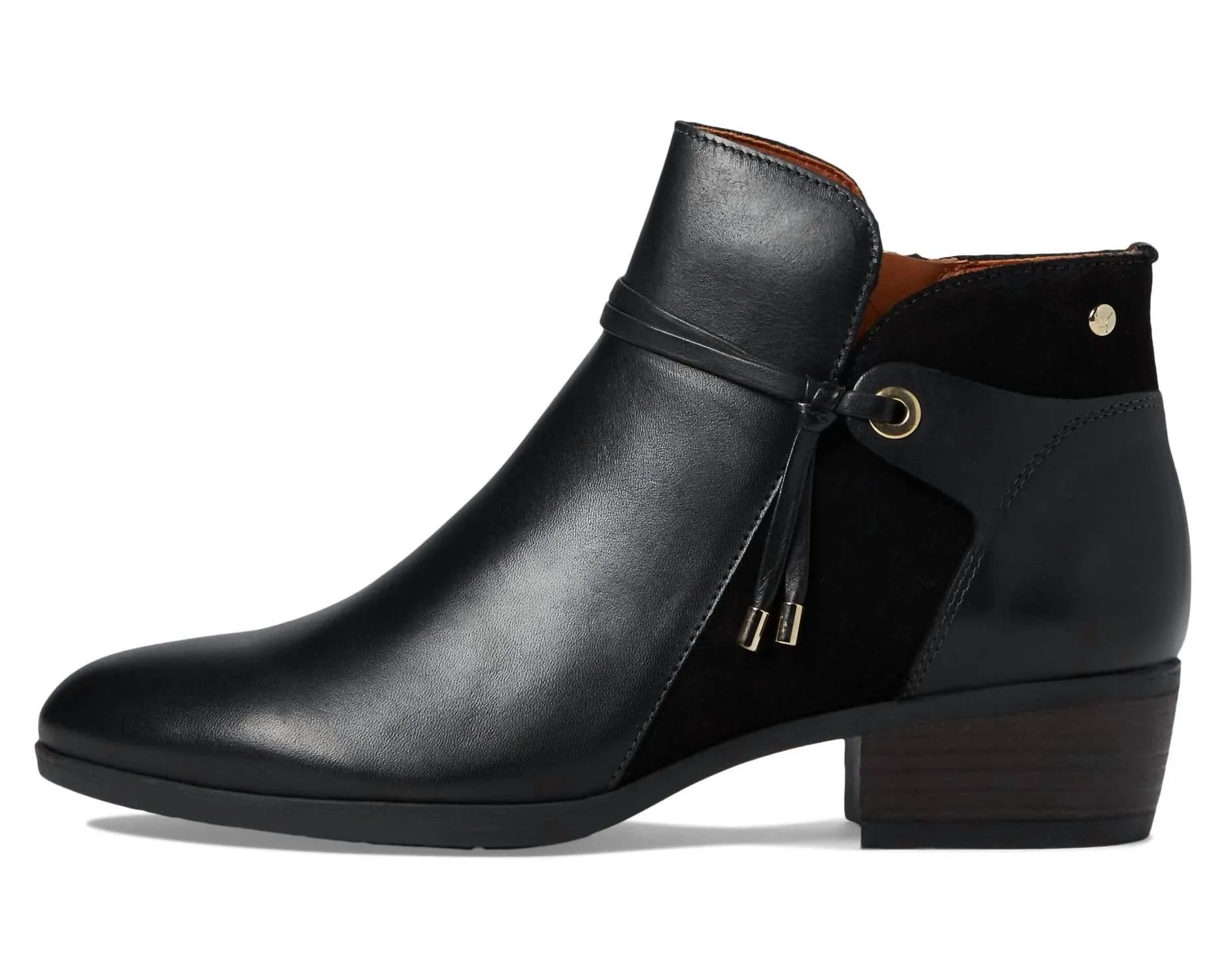 Women's Daroca Ankle Boot With Straps In Black