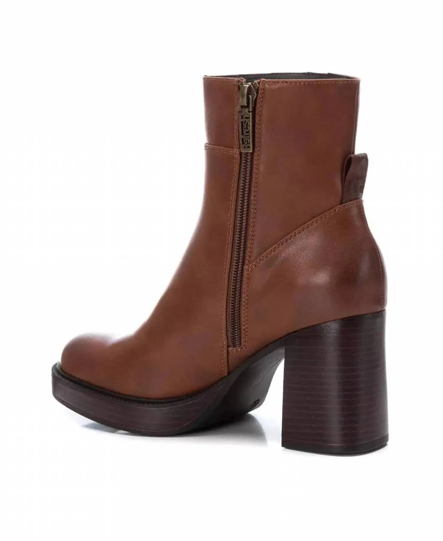 Women's Dress Booties In Camel