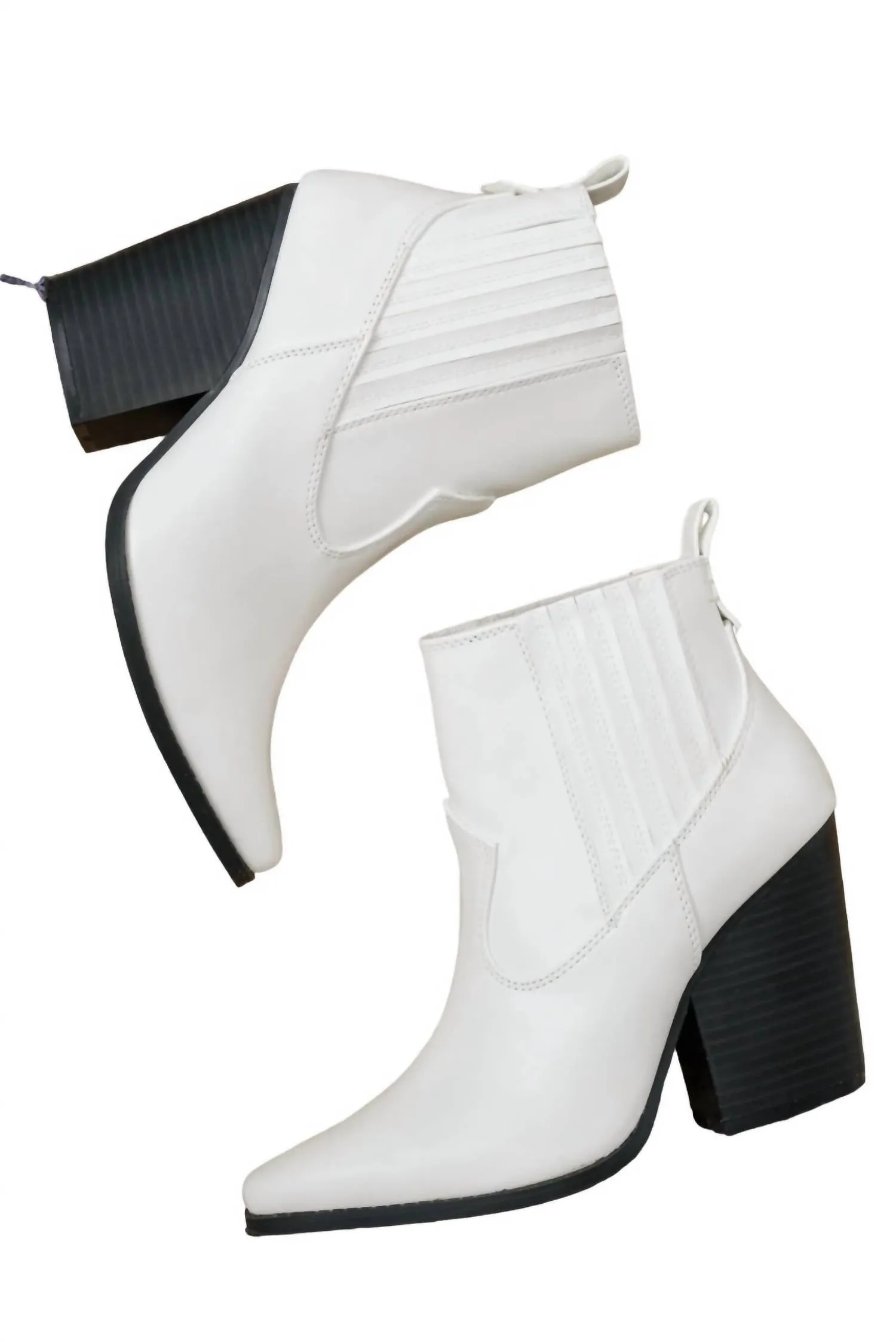 Women's Easy As That Ankle Boots In White