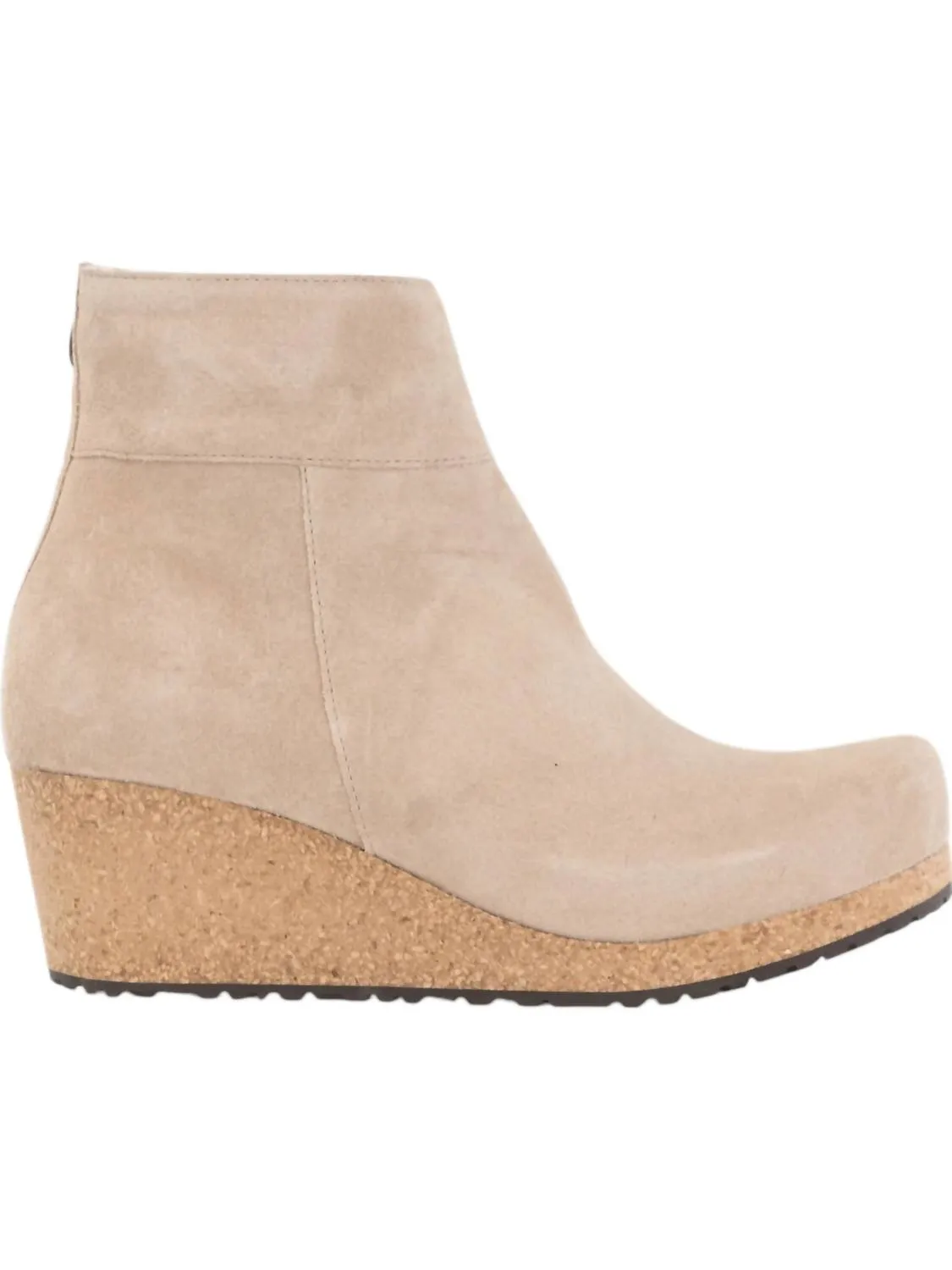 Women's Ebba Suede Leather Ankle Boots In Warm Sand
